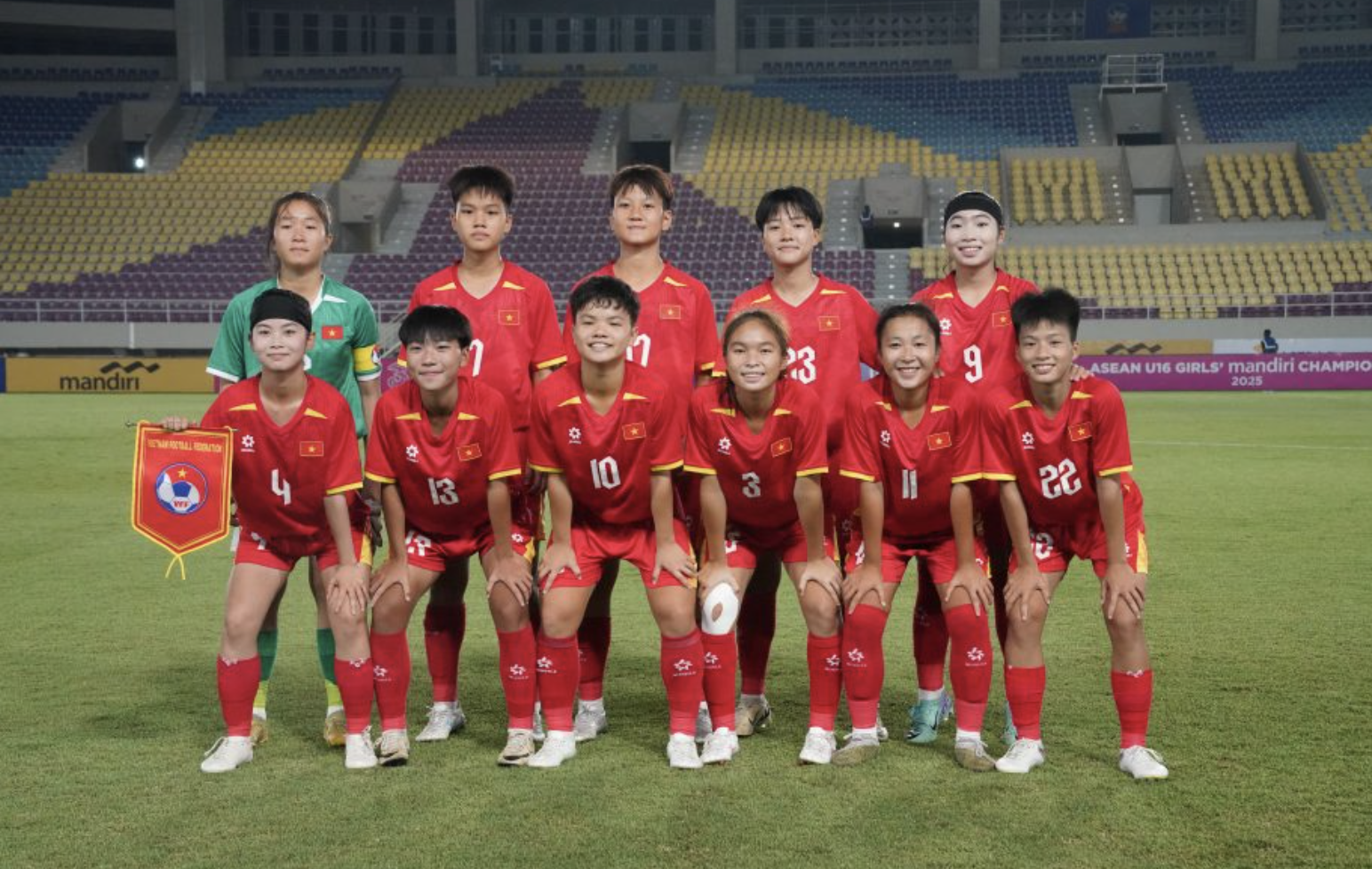 U.16 nữ Việt Nam tiến gần hơn đến chức vô địch Đông Nam Á: Nhờ thắng tiếp Myanmar- Ảnh 1.