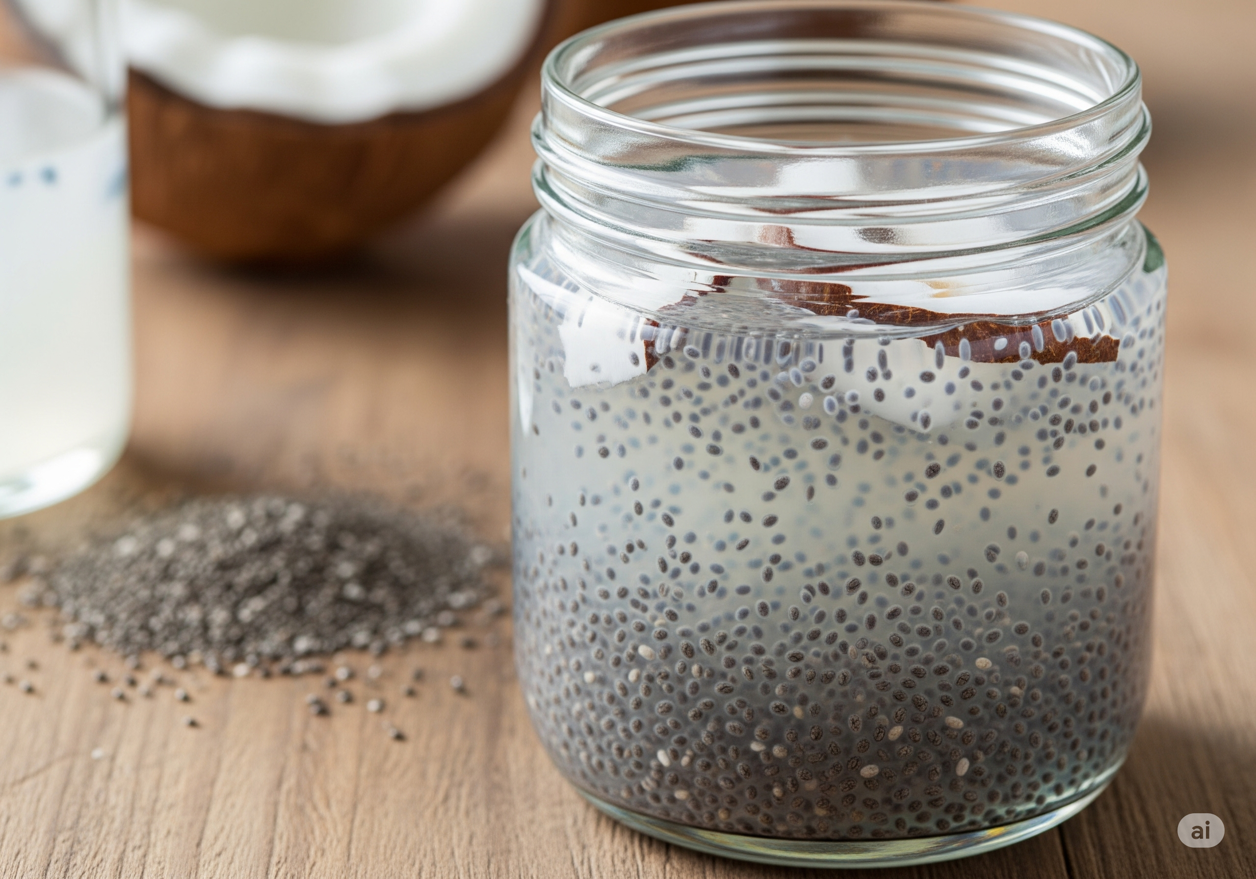 Ngày Mới Với Tin Tức Sức Khỏe: Hạt Chia Ngâm Nước Dừa, Lợi Ích Bất Ngờ 1 Ngày Mới Với Tin Tức Sức Khỏe: - Ảnh 1.