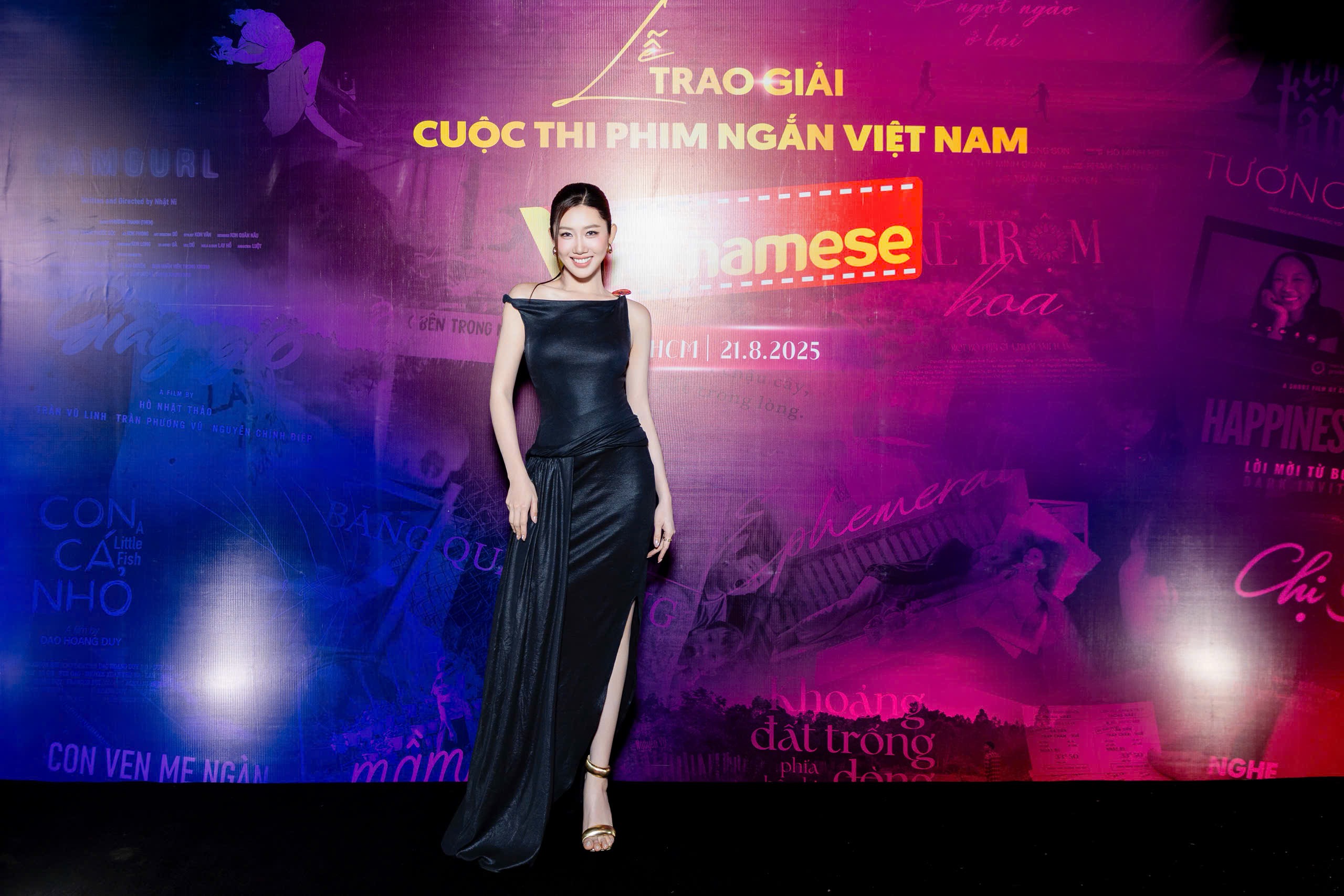 Diễn viên Thúy Ngân quyến rũ, Đinh Ngọc Diệp cá tính trên thảm đỏ - Ảnh 3.