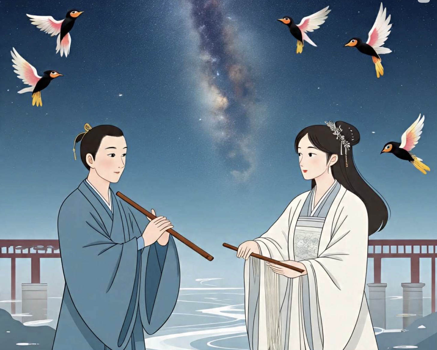 Lịch âm hôm nay 29 tháng 8: Ngày Thất tịch và chuyện tình Ngưu Lang, Chức Nữ- Ảnh 1. Lịch âm hôm nay 29 tháng 8: Ngày Thất tịch và chuyện tình Ngưu Lang, Chức Nữ- Ảnh 1.