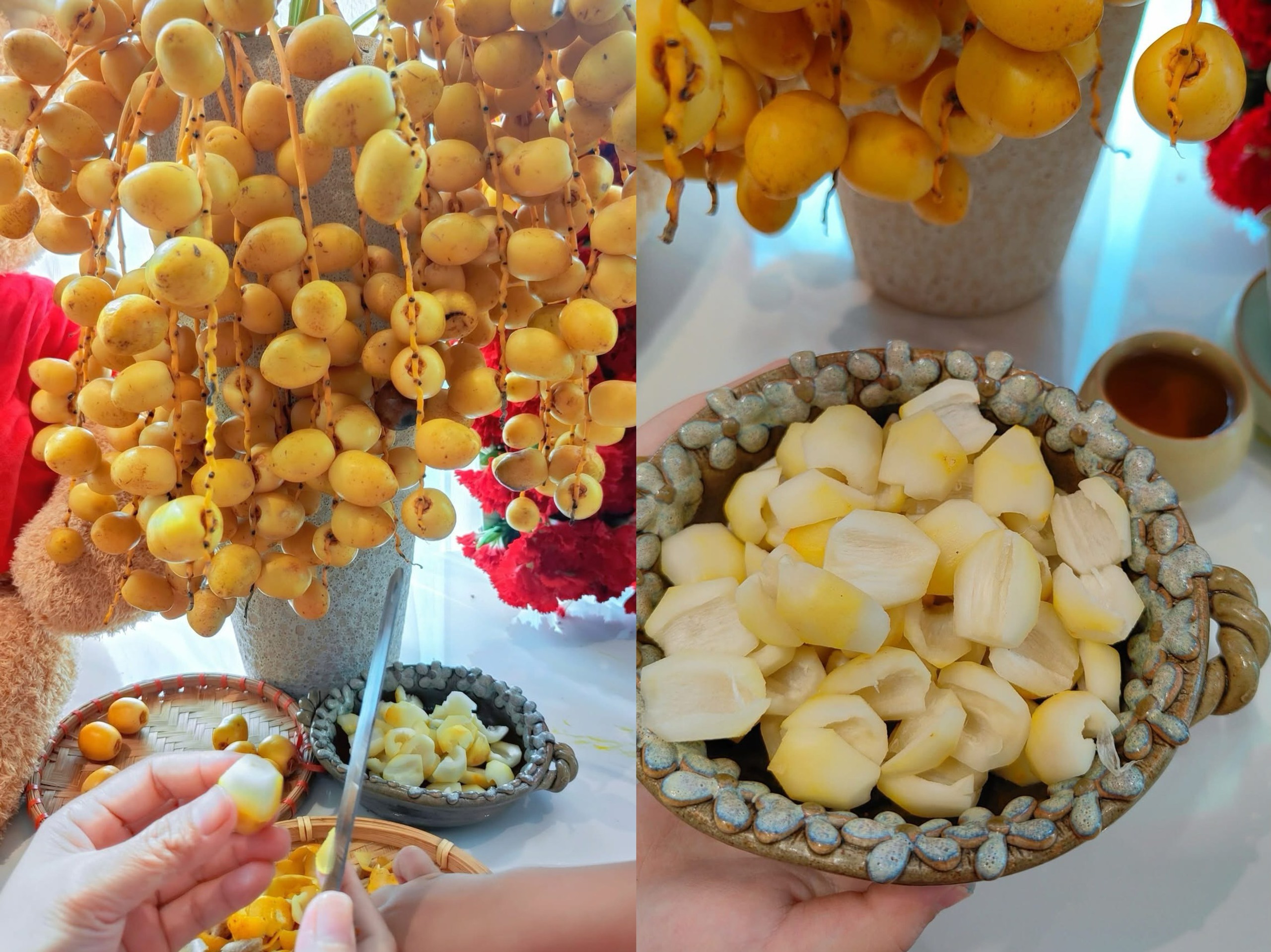 Ăn chà là thành 'trend' mạng xã hội: Cắn dọc thì ngọt, cắn ngang thì chát? - Ảnh 3.