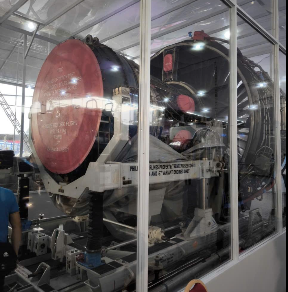 Chiêm ngưỡng ‘trái tim’ Airbus A350 của Vietnam Airlines tại Triển lãm A80 - Ảnh 1.