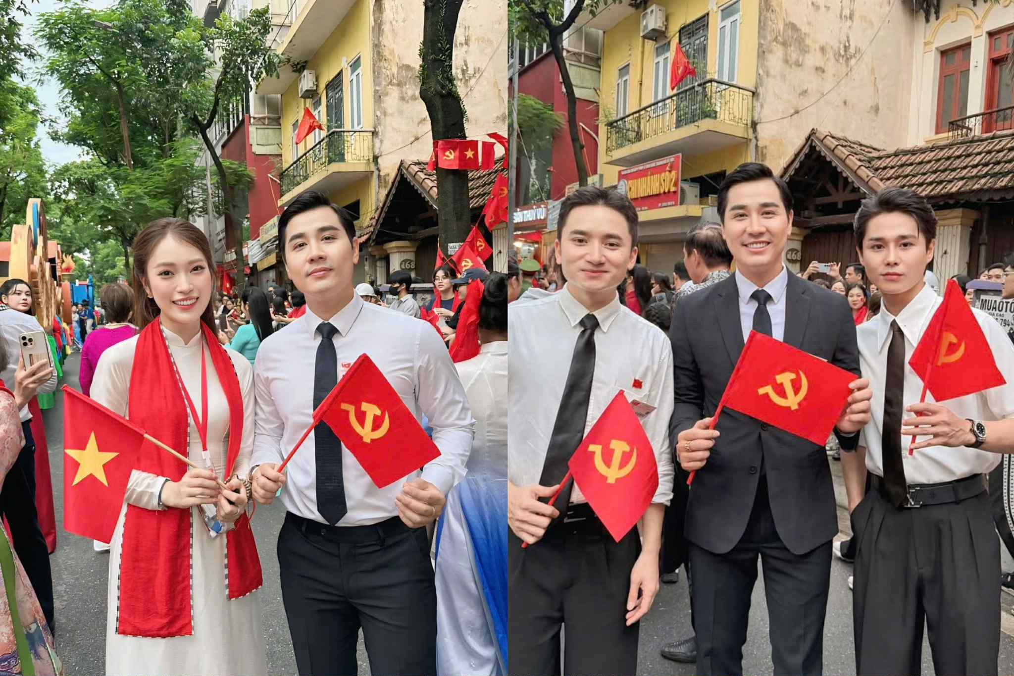 Khoảnh khắc ấn tượng của Bảo Thanh trong buổi tổng duyệt lễ diễu binh, diễu hành- Ảnh 4. Khoảnh khắc ấn tượng của Bảo Thanh trong buổi tổng duyệt lễ diễu binh, diễu hành- Ảnh 4.
