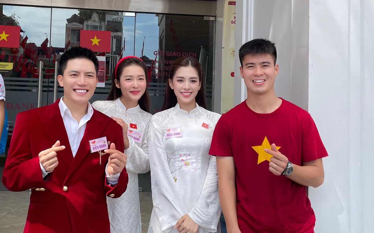Khoảnh khắc ấn tượng của Bảo Thanh trong buổi tổng duyệt lễ diễu binh, diễu hành- Ảnh 5. Khoảnh khắc ấn tượng của Bảo Thanh trong buổi tổng duyệt lễ diễu binh, diễu hành- Ảnh 5.