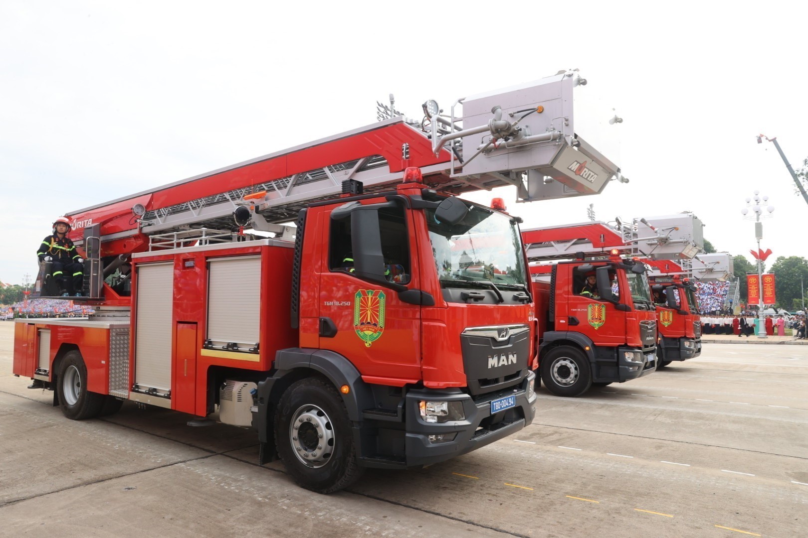 Dàn khí tài đặc biệt của Công an nhân dân trong lễ diễu binh kỷ niệm 80 năm Cách mạng - Ảnh 13. Dàn khí tài đặc biệt của Công an nhân dân trong lễ diễu binh kỷ niệm 80 năm Cách mạng - Ảnh 13.