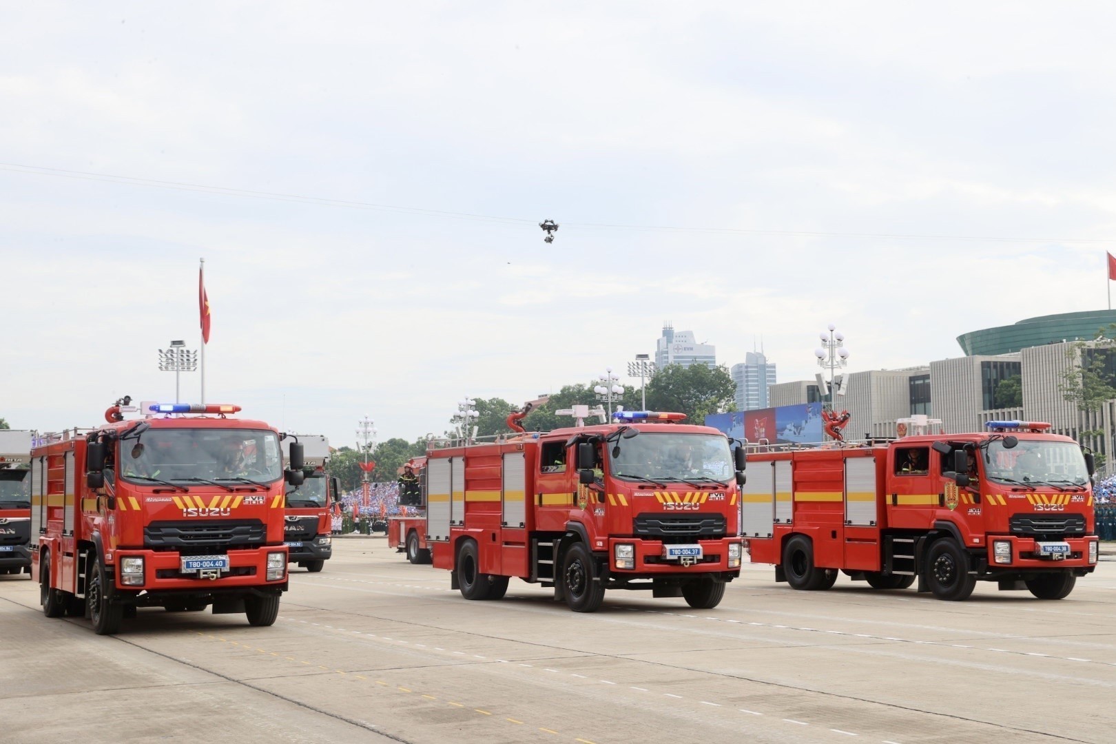 Dàn khí tài đặc biệt của Công an nhân dân trong lễ diễu binh kỷ niệm 80 năm Cách mạng - Ảnh 12. Dàn khí tài đặc biệt của Công an nhân dân trong lễ diễu binh kỷ niệm 80 năm Cách mạng - Ảnh 12.