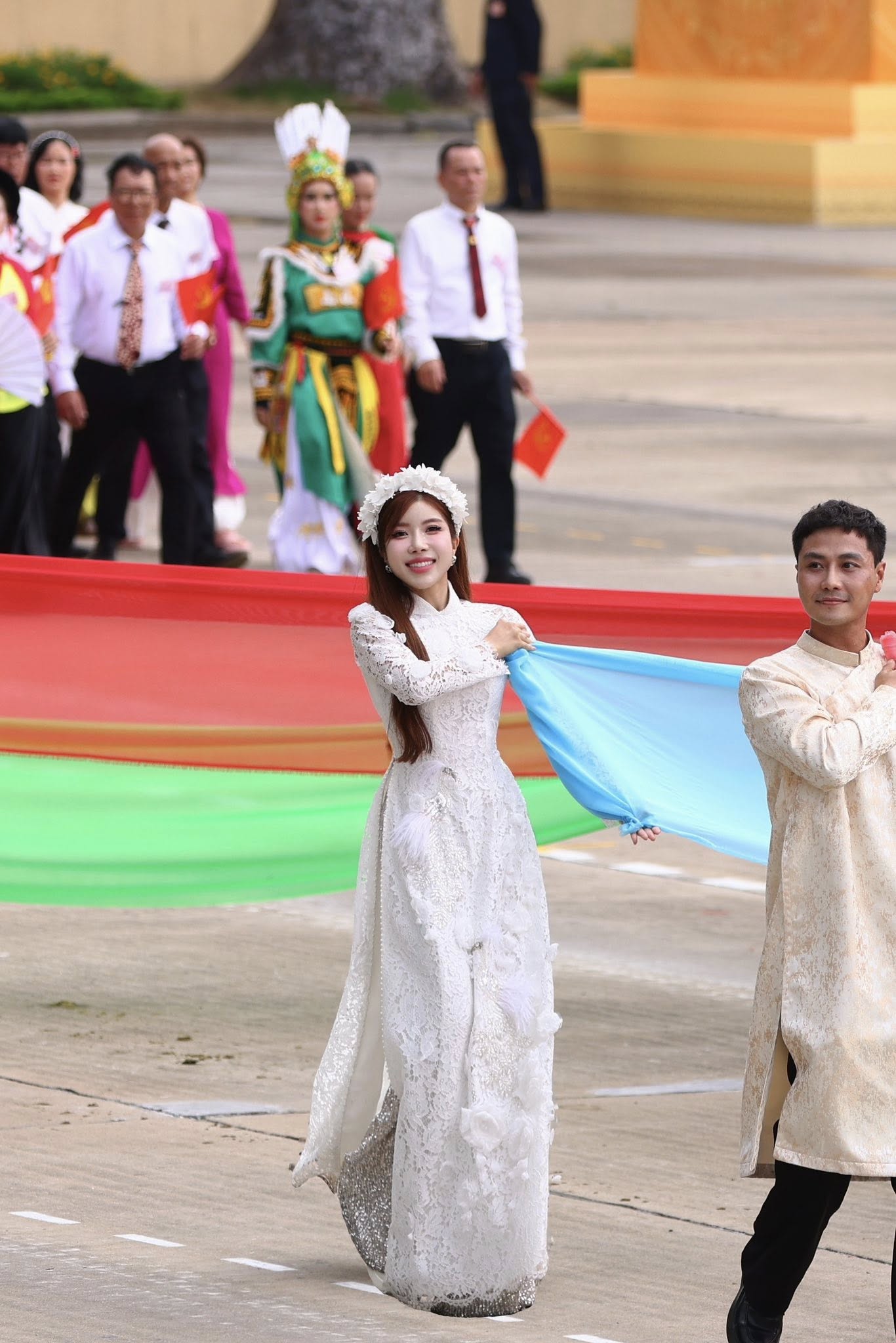 'Chị đẹp' Trang Pháp tiết lộ điều đặc biệt khi tham gia tổng duyệt A80- Ảnh 1. 'Chị đẹp' Trang Pháp tiết lộ điều đặc biệt khi tham gia tổng duyệt A80- Ảnh 1.