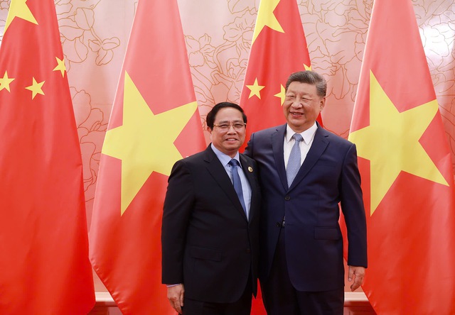 Thủ tướng Phạm Minh Chính hội kiến Tổng Bí thư, Chủ tịch Trung Quốc Tập Cận Bình- Ảnh 1. Thủ tướng Phạm Minh Chính hội kiến Tổng Bí thư, Chủ tịch Trung Quốc Tập Cận Bình- Ảnh 1.