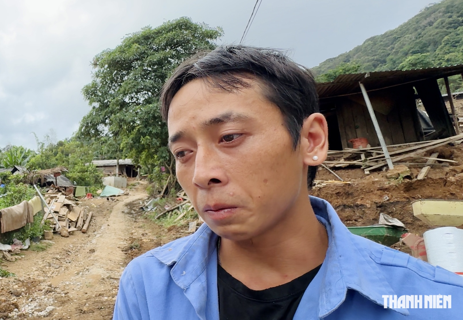 Mưa lũ ở Điện Biên: Ước mơ đầu đời bị vùi sâu của đứa trẻ 5 tuổi- Ảnh 2.