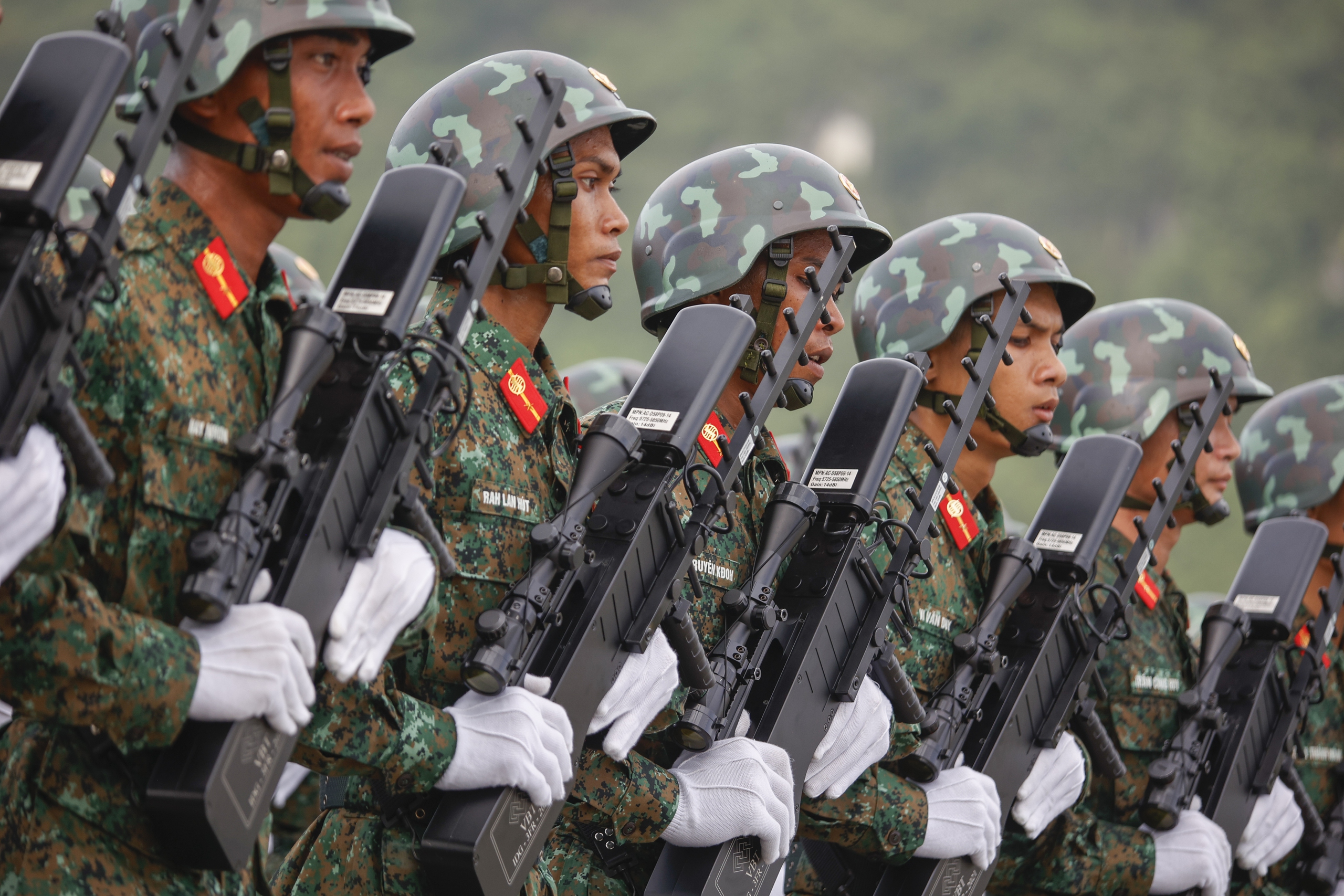 Kỵ binh xuất hiện tại buổi hợp luyện nhiệm vụ diễu binh A80- Ảnh 9. Kỵ binh xuất hiện tại buổi hợp luyện nhiệm vụ diễu binh A80- Ảnh 9.