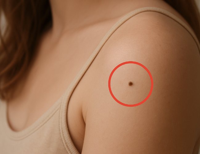Alo bác sĩ nghe: Nhận biết nốt ruồi ung thư bằng quy tắc ABCDE? - Ảnh 1.