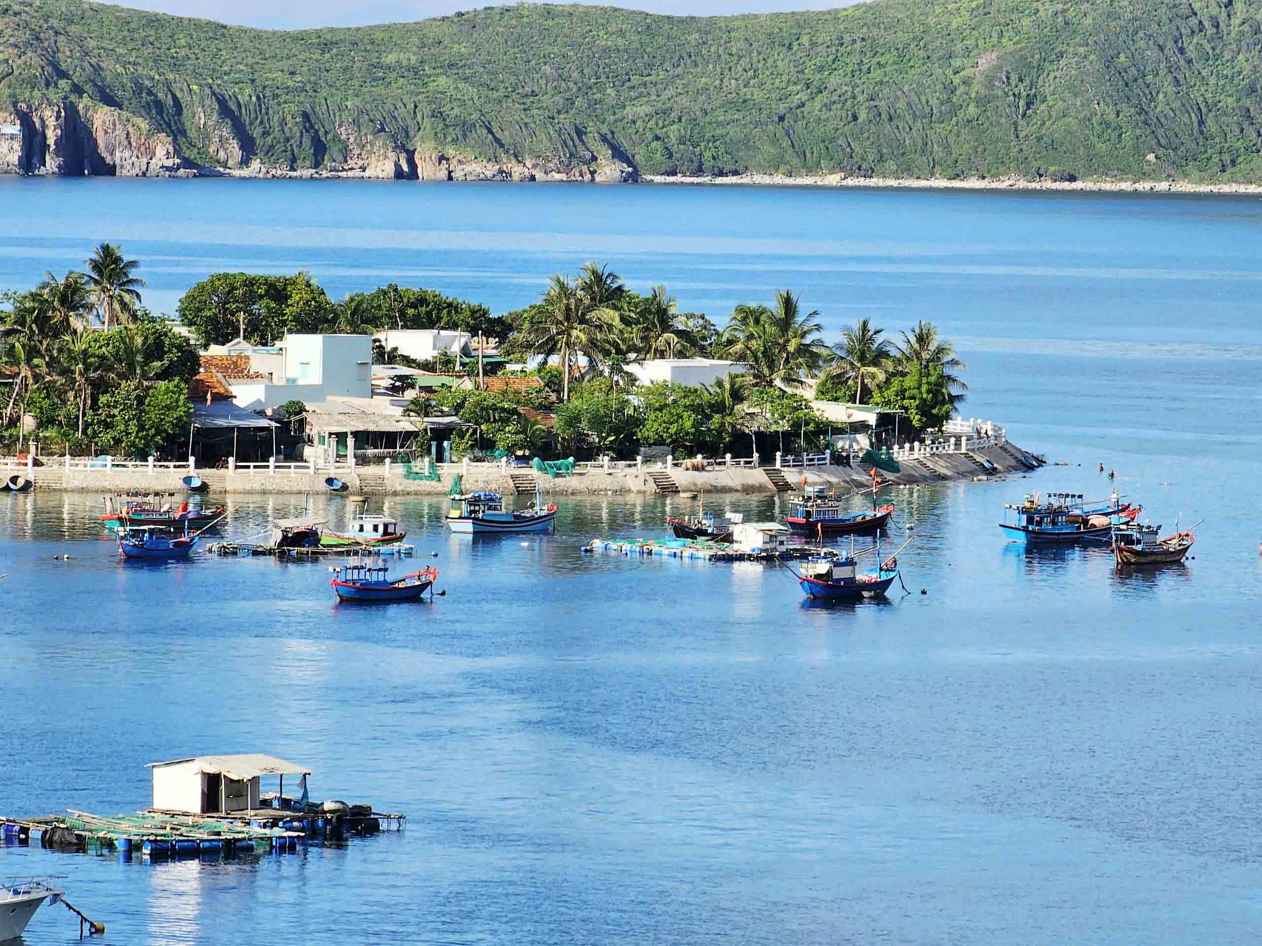 ເຂື່ອນ ບິກ - ພື້ນທີ່ສີຂຽວທີ່ງົດງາມຢູ່ກາງອ່າວ ຍາຈາງ - ພາບ 1. Bích Đầm - miền xanh hoang sơ giữa vịnh Nha Trang- Ảnh 1.