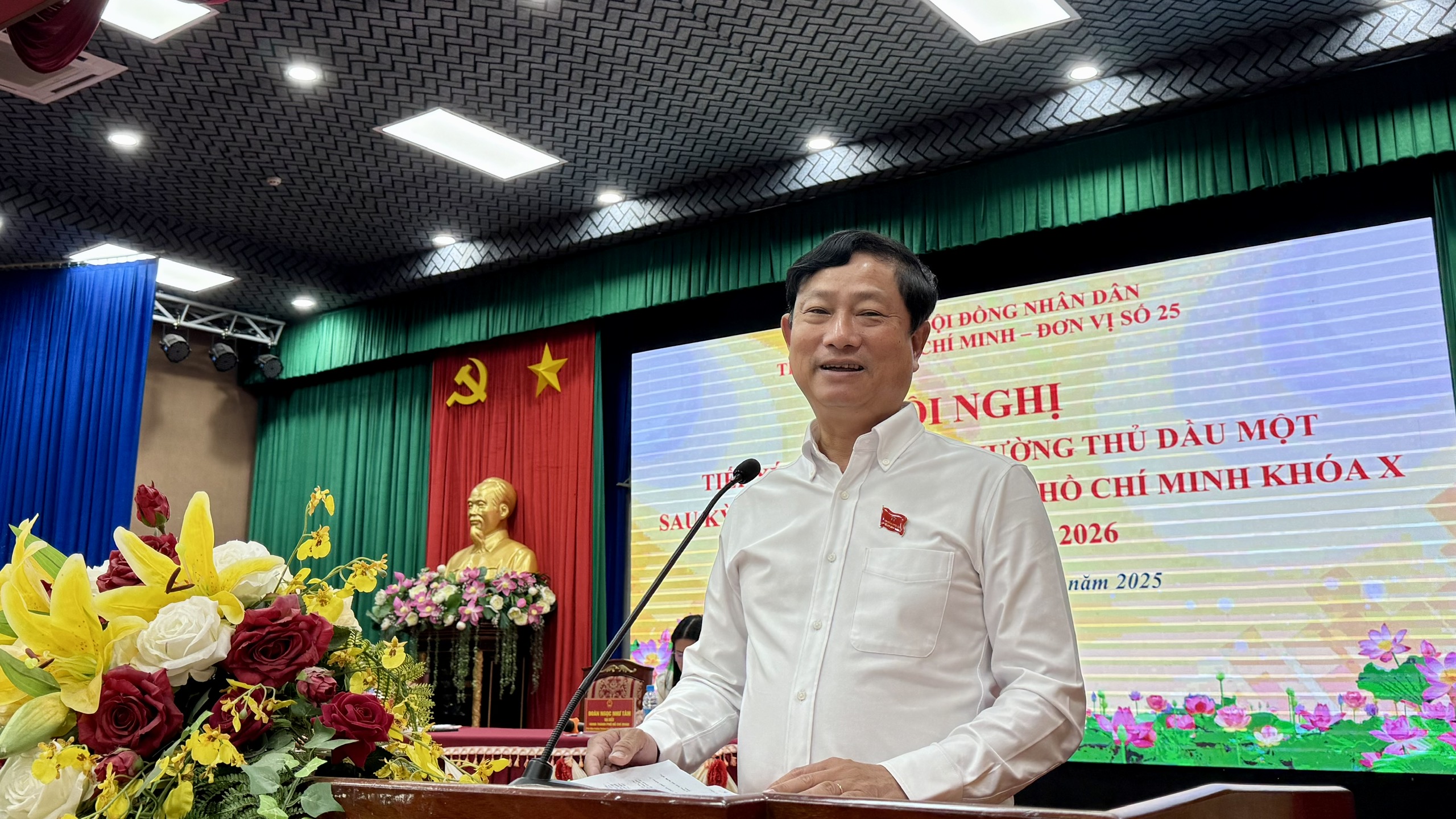 TP.HCM: Cử tri phường Thủ Dầu Một đề nghị dừng thu phí cầu Phú Cường - Ảnh 1.