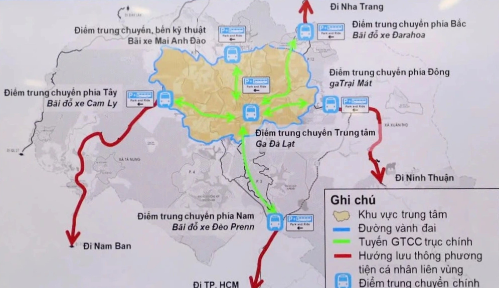 Đẩy nhanh xây dựng 2 bãi xe để giảm ùn tắc giao thông tại Đà Lạt - Ảnh 2.