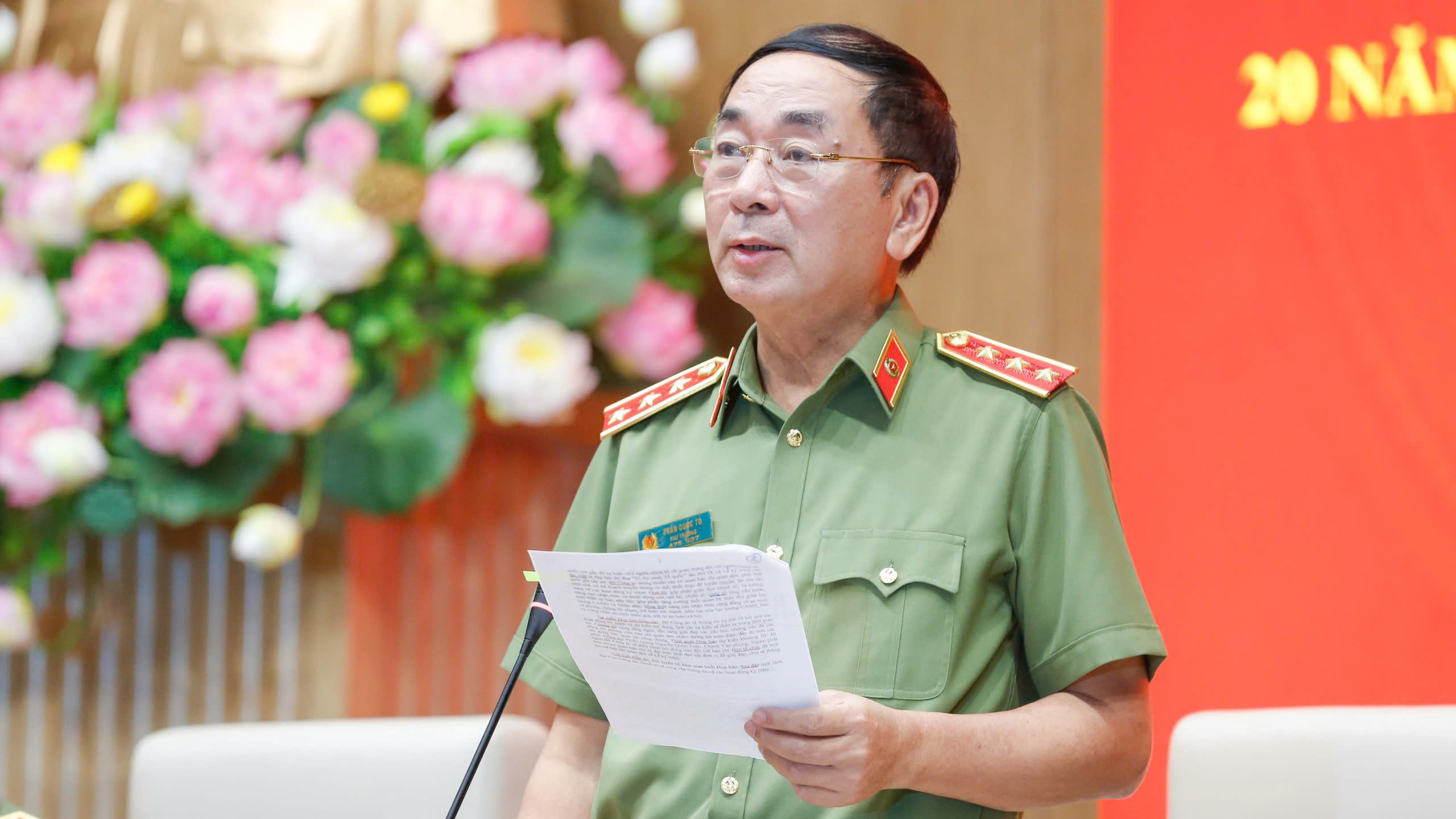 Bộ Công an ra mắt giao diện mới của cổng thông tin điện tử - Ảnh 1.