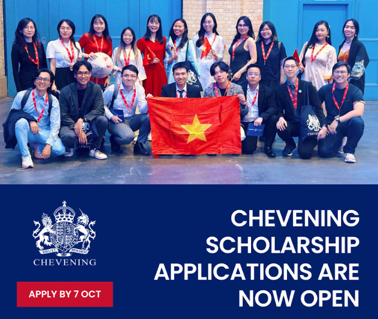 20 suất học bổng Chevening cho Việt Nam năm học 2026-27, nhiều thay đổi trong ứng tuyển - Ảnh 1.