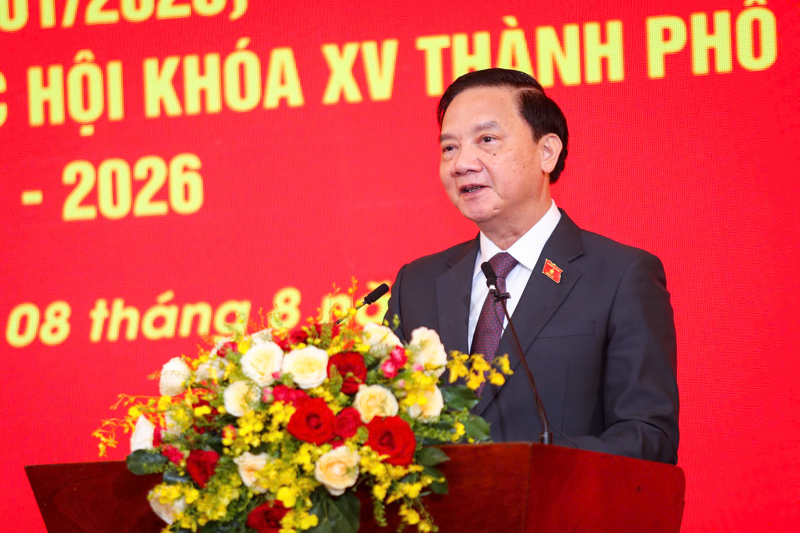 Ông Nguyễn Văn Lợi: 'Đoàn ĐBQH TP.HCM hợp nhất là hiện thân của tầm vóc mới' - Ảnh 3.