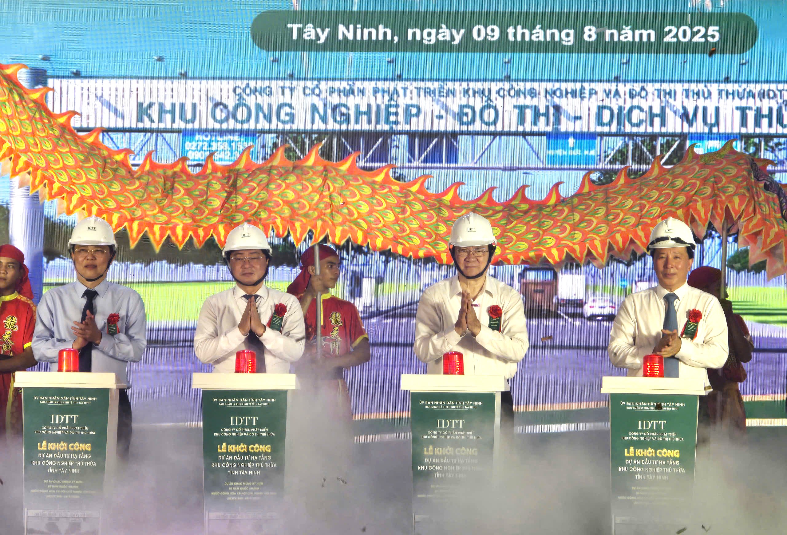 Tây Ninh khởi công khu công nghiệp đầu tiên sau sáp nhập, vốn 3.000 tỉ đồng- Ảnh 1. Tây Ninh khởi công khu công nghiệp đầu tiên sau sáp nhập, vốn 3.000 tỉ đồng- Ảnh 1.