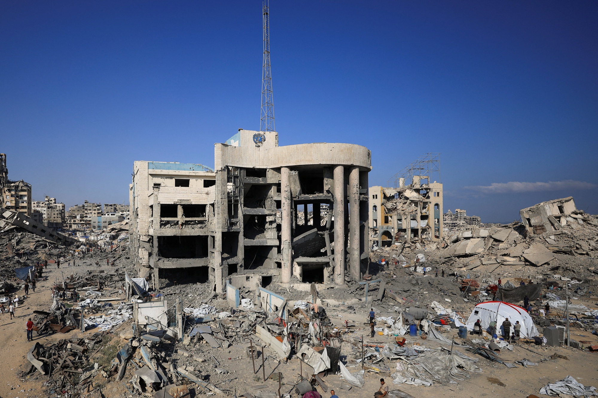 Hội đồng bảo an LHQ họp khẩn về kế hoạch quân sự của Israel ở Gaza - Ảnh 1.