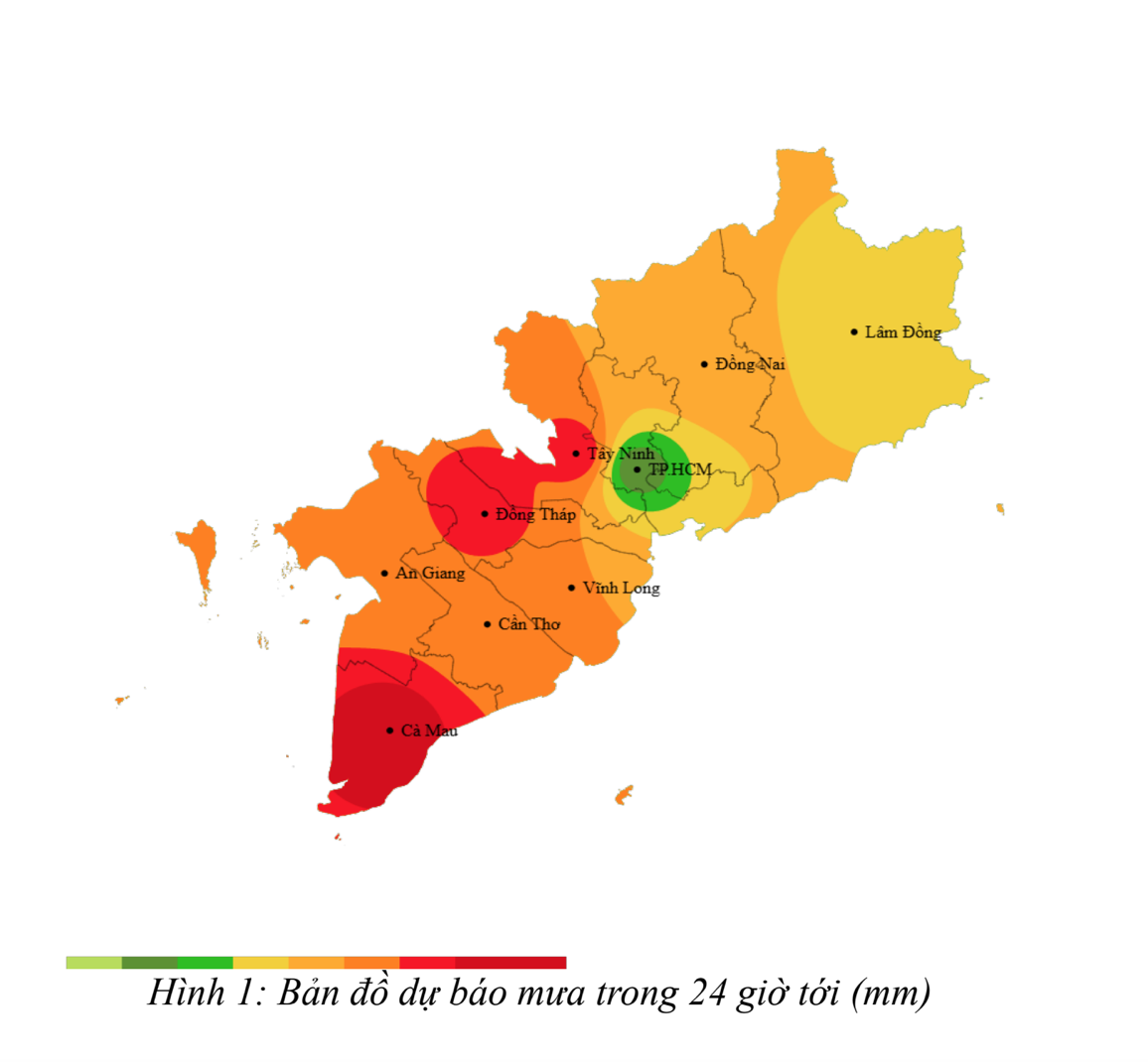 TP.HCM đón đợt mưa lớn kéo dài đến ngày 18- Ảnh 2.
