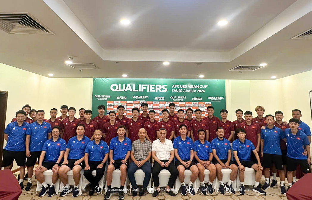 Chủ tịch VFF giao nhiệm vụ đặc biệt cho U.23 Việt Nam, nhắc lại kỳ tích Thường Châu năm nào…- Ảnh 2. Chủ tịch VFF giao nhiệm vụ đặc biệt cho U.23 Việt Nam, nhắc lại kỳ tích Thường Châu năm nào…- Ảnh 2.