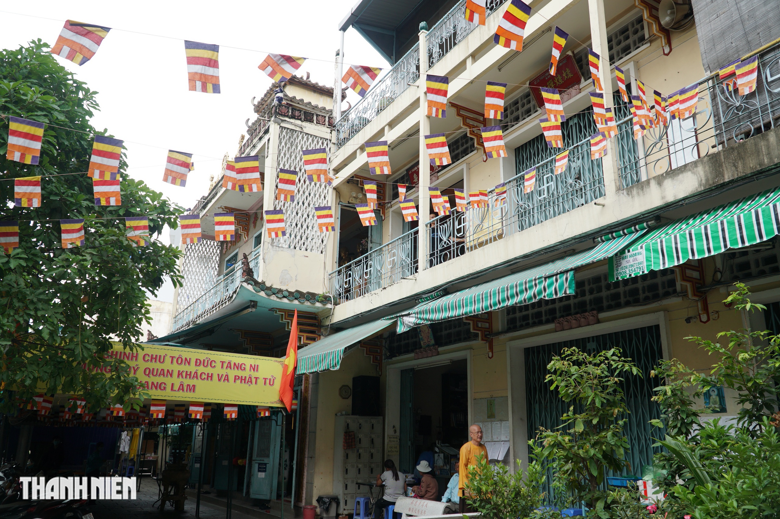 Di tích chùa Thiên Tôn ở An Đông với hầm bí mật kháng chiến đặc sắc - Ảnh 2. Di tích chùa Thiên Tôn ở An Đông với hầm bí mật kháng chiến đặc sắc - Ảnh 2.