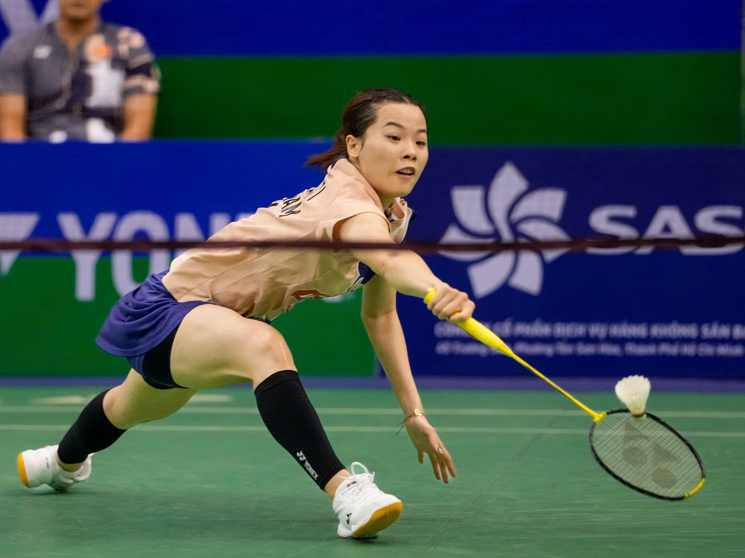 Nguyễn Thùy Linh 'đòi nợ' thành công tay vợt Đài Loan Liang Ting-yu- Ảnh 2. Nguyễn Thùy Linh 'đòi nợ' thành công tay vợt Đài Loan Liang Ting-yu- Ảnh 2.