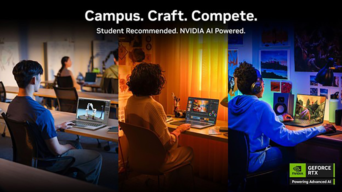 NVIDIA GeForce RTX™ Laptop - AI power accompanies Students! - Photo 1. Laptop NVIDIA GeForce RTX™ - Sức mạnh AI đồng hành cùng Sinh viên!- Ảnh 1.