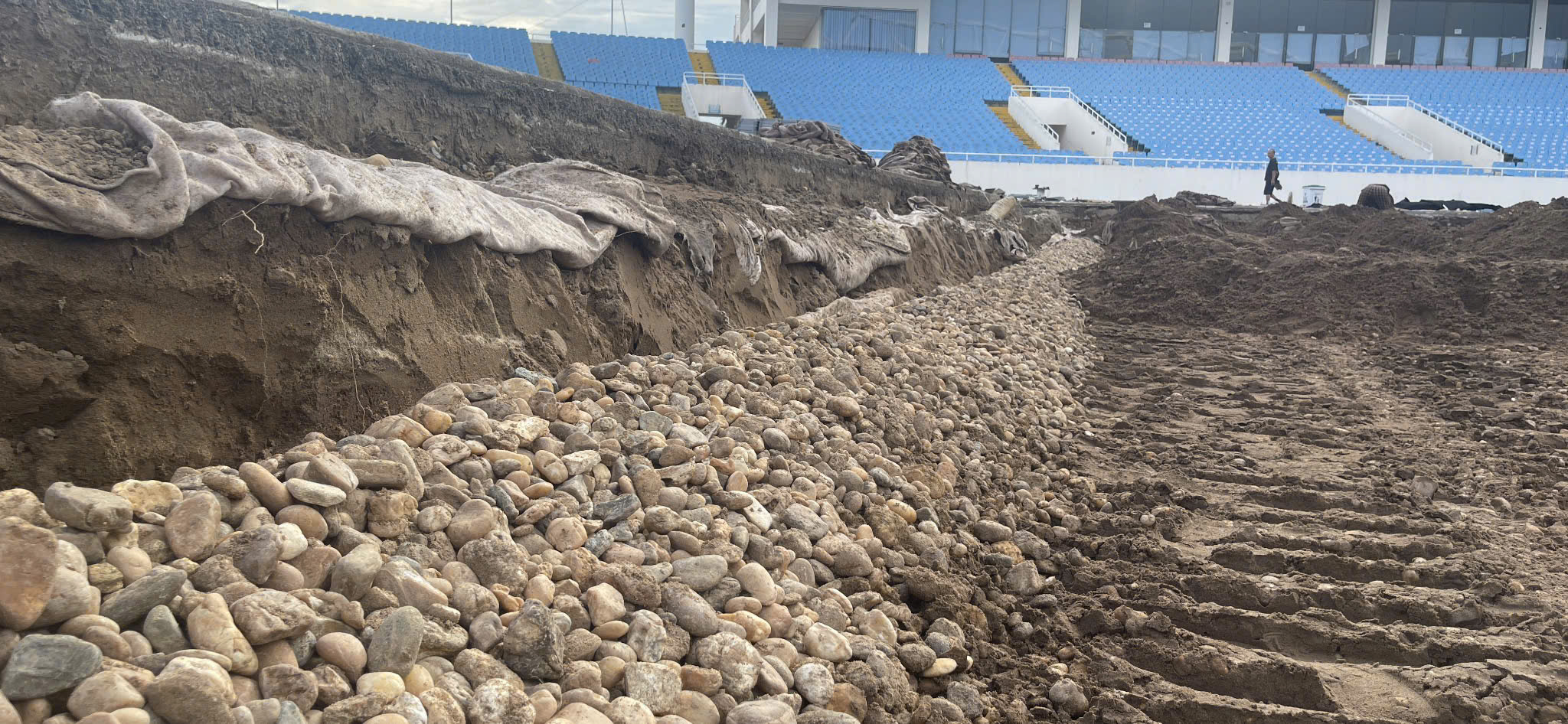 تم منح ملعب ماي دينه 10 مليار دونج لتجديده بالكامل: الصرف الأول هو ... - صورة 3. Mặt sân Mỹ Đình được cấp 10 tỉ đồng làm mới hoàn toàn: Giải ngân đợt 1 là…- Ảnh 3.