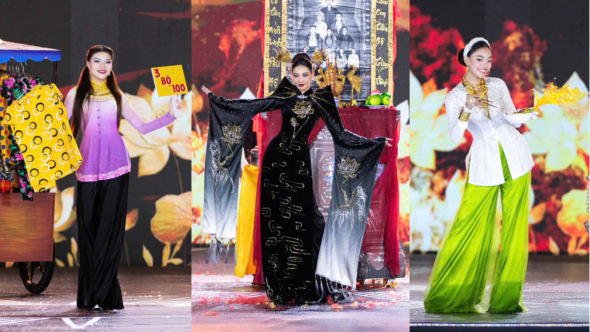 Đồ bộ, bún cá... tại Miss Grand Vietnam…
