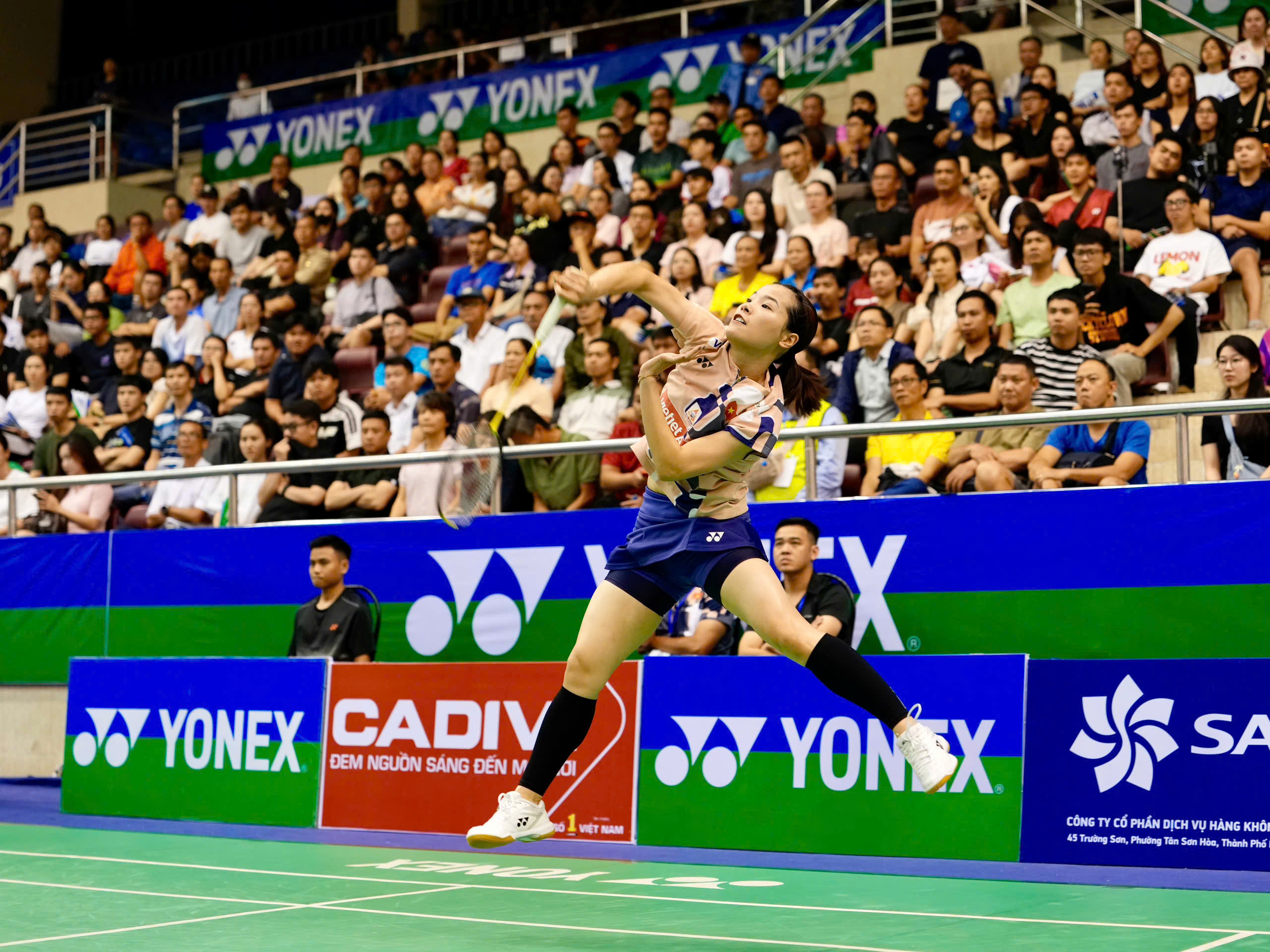 Programação do Torneio de Badminton do Aberto do Vietnã de hoje: É difícil parar Nguyen Thuy Linh - Foto 1. Lịch thi đấu giải cầu lông Việt Nam mở rộng hôm nay: Khó cản Nguyễn Thùy Linh- Ảnh 1.