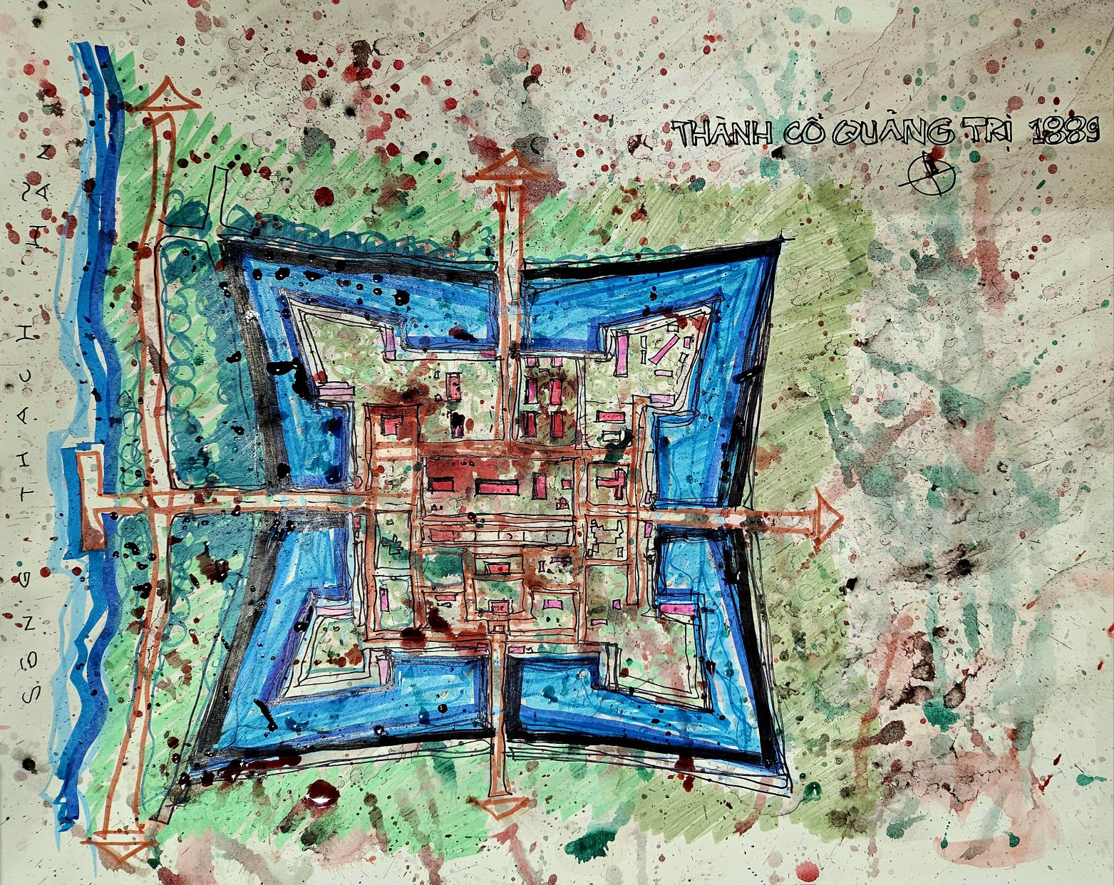 Quang Tri Citadel - تصویر 3۔ Thành cổ Quảng Trị- Ảnh 3.