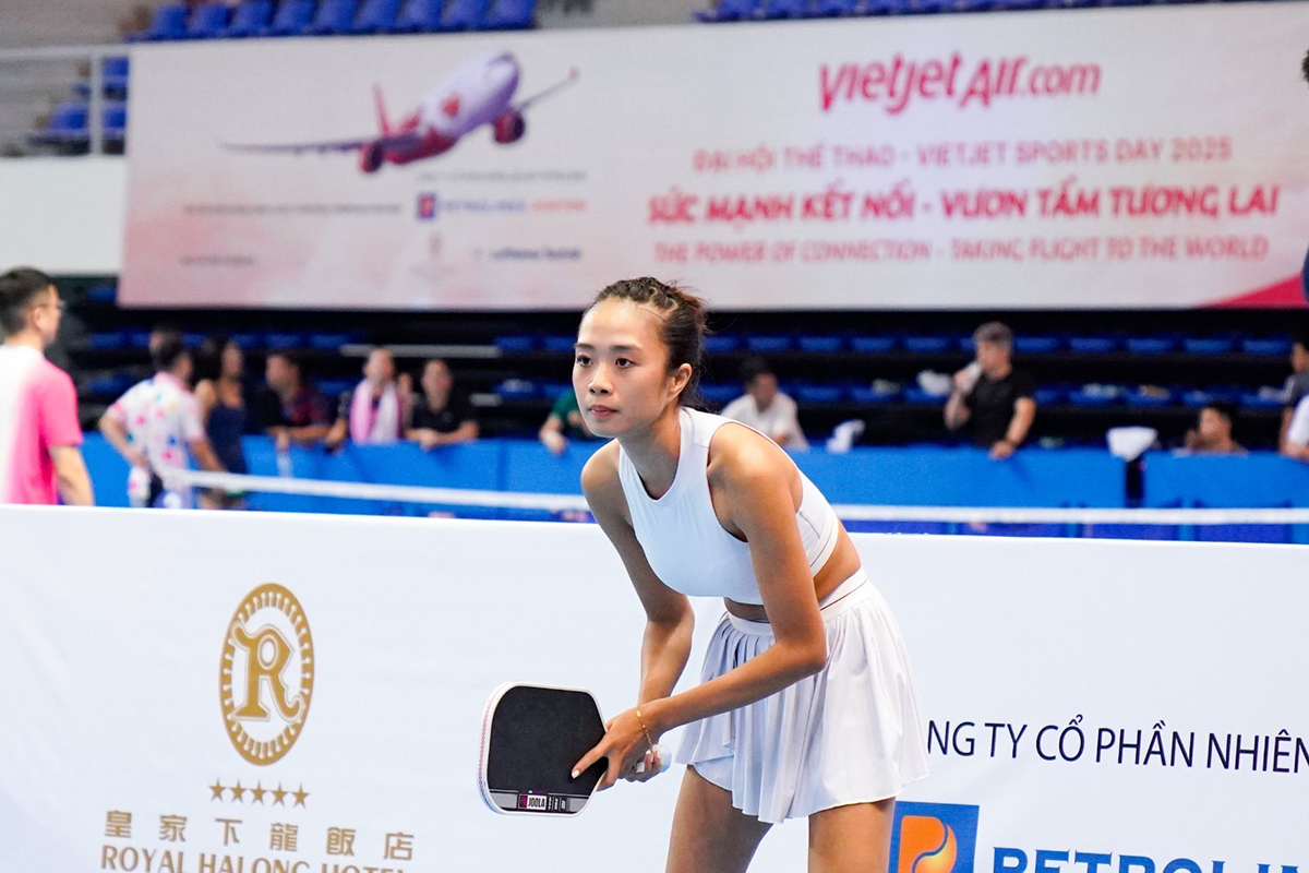 Khoảnh khắc đáng nhớ của các ‘chiến binh bầu trời’ tại Vietjet Sports Day 2025 - Ảnh 8.