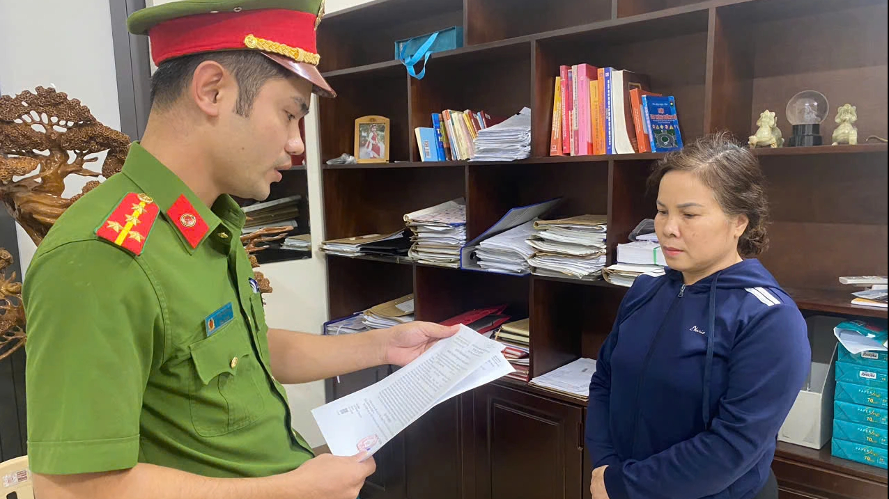 Khởi tố nữ giám đốc quản lý chợ đầu mối lớn nhất Thanh Hóa- Ảnh 1.