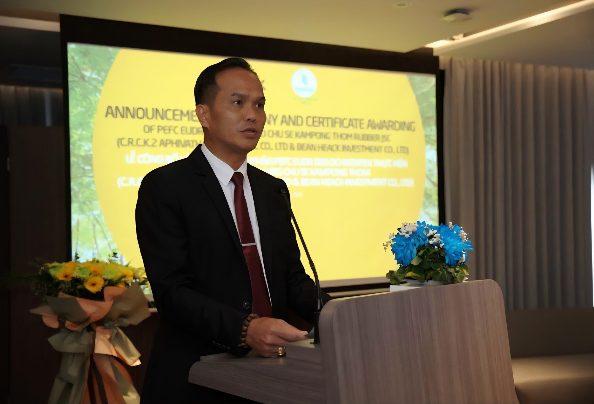 Cao su Chư Sê - Kampong Thom: Đơn vị đầu tiên trên thế giới đạt chứng nhận PEFC EUDR- Ảnh 3.