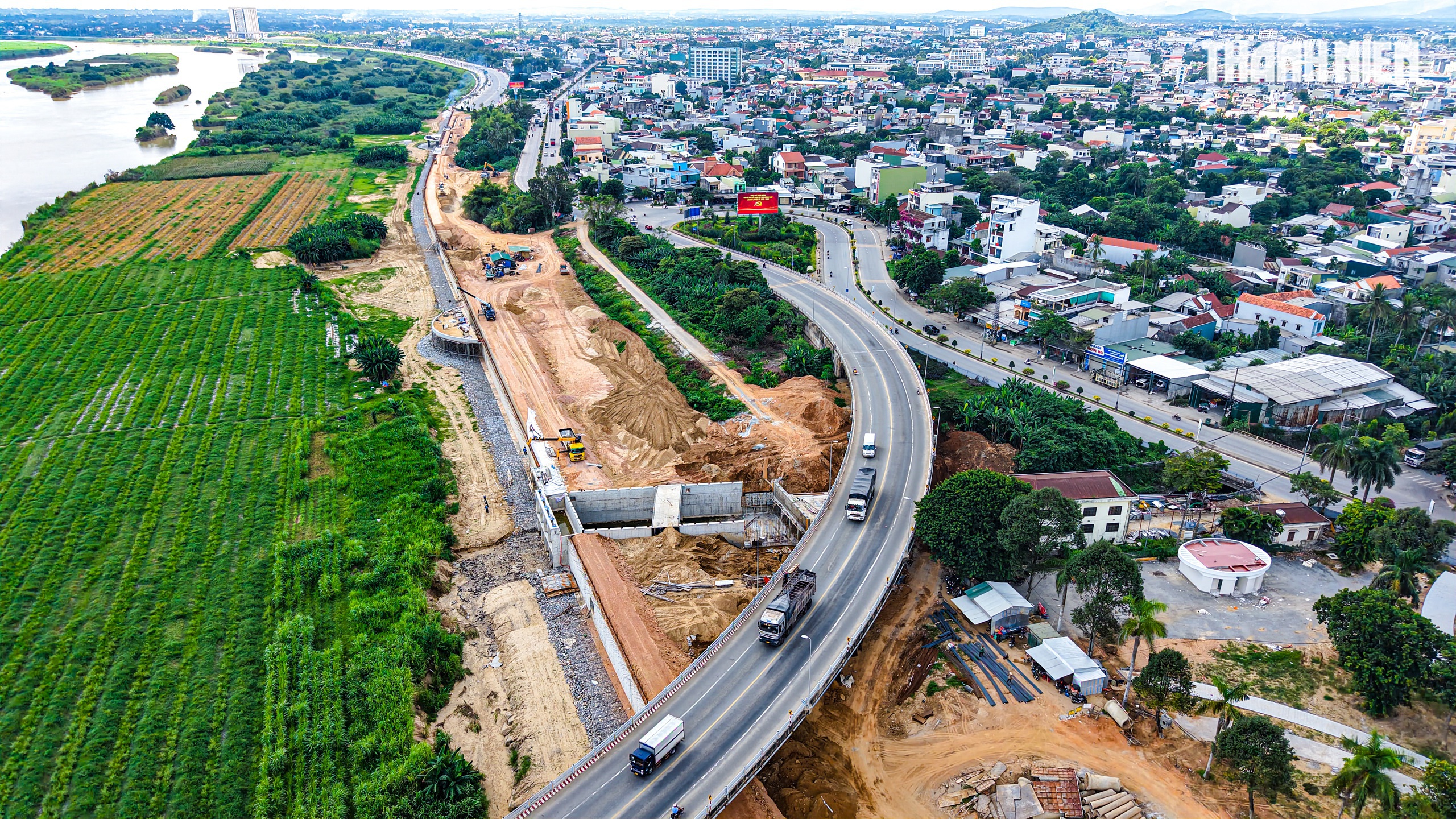 Cận cảnh dự án kè 380 tỉ đồng bên sông Trà Khúc ‘chạy nước rút’- Ảnh 4.