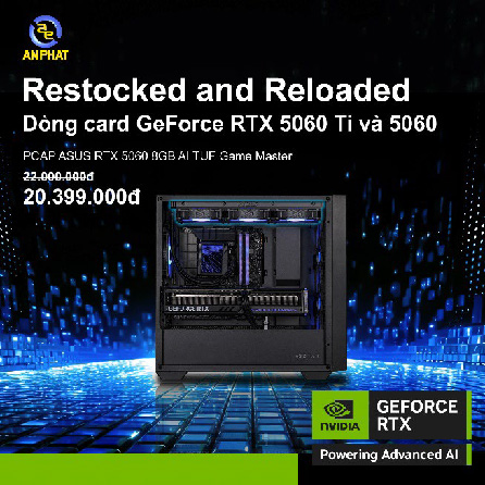 Οδηγός για την αγορά ενός επιτραπέζιου υπολογιστή με κάρτα γραφικών GeForce RTX 5060 - Φωτογραφία 4. Hướng dẫn mua máy tính để bàn với dòng card đồ họa GeForce RTX 5060- Ảnh 4.