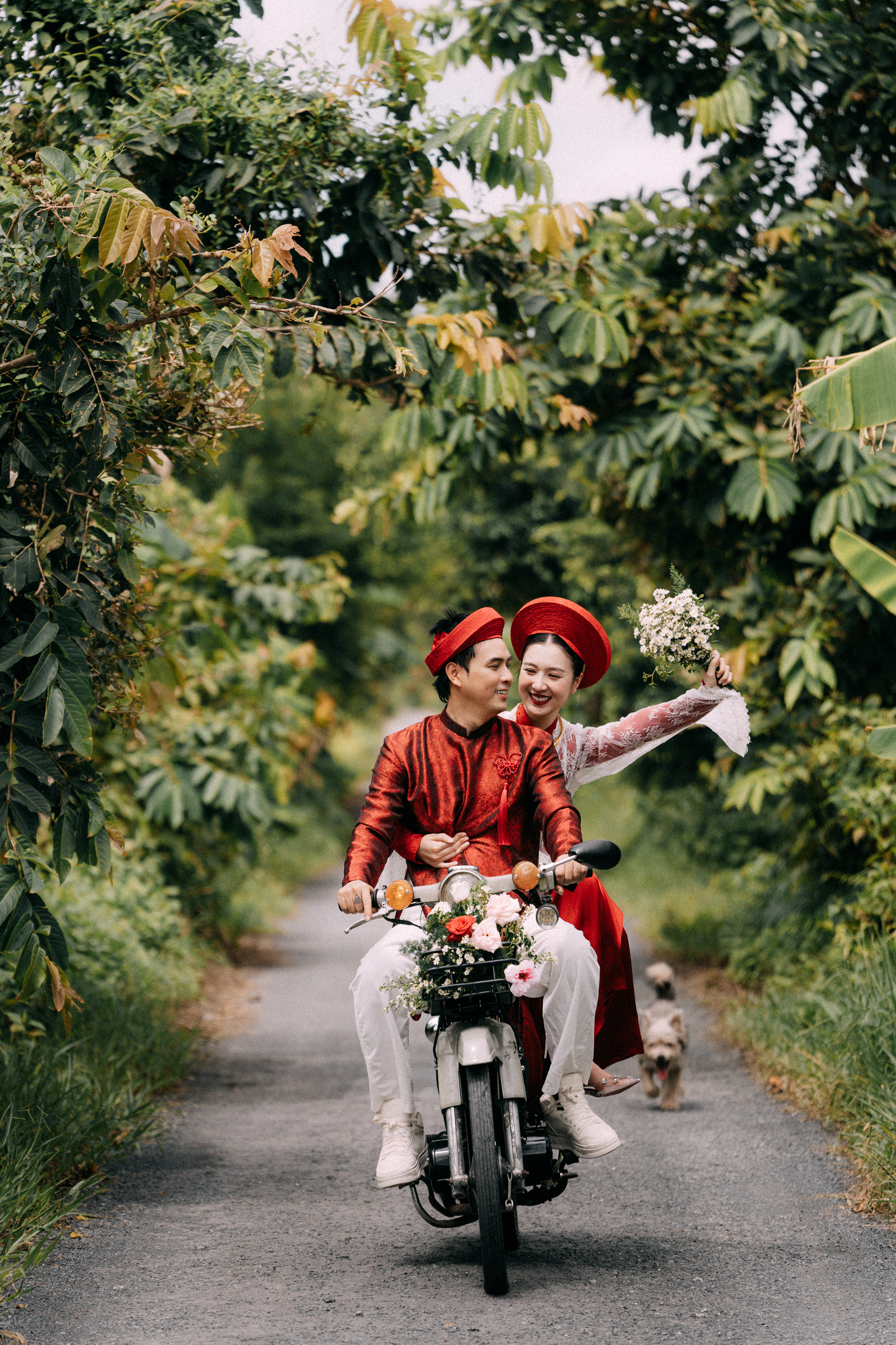 Lễ vu quy phong cách miệt vườn của Hồ Quang Hiếu và vợ người mẫu - Ảnh 9.