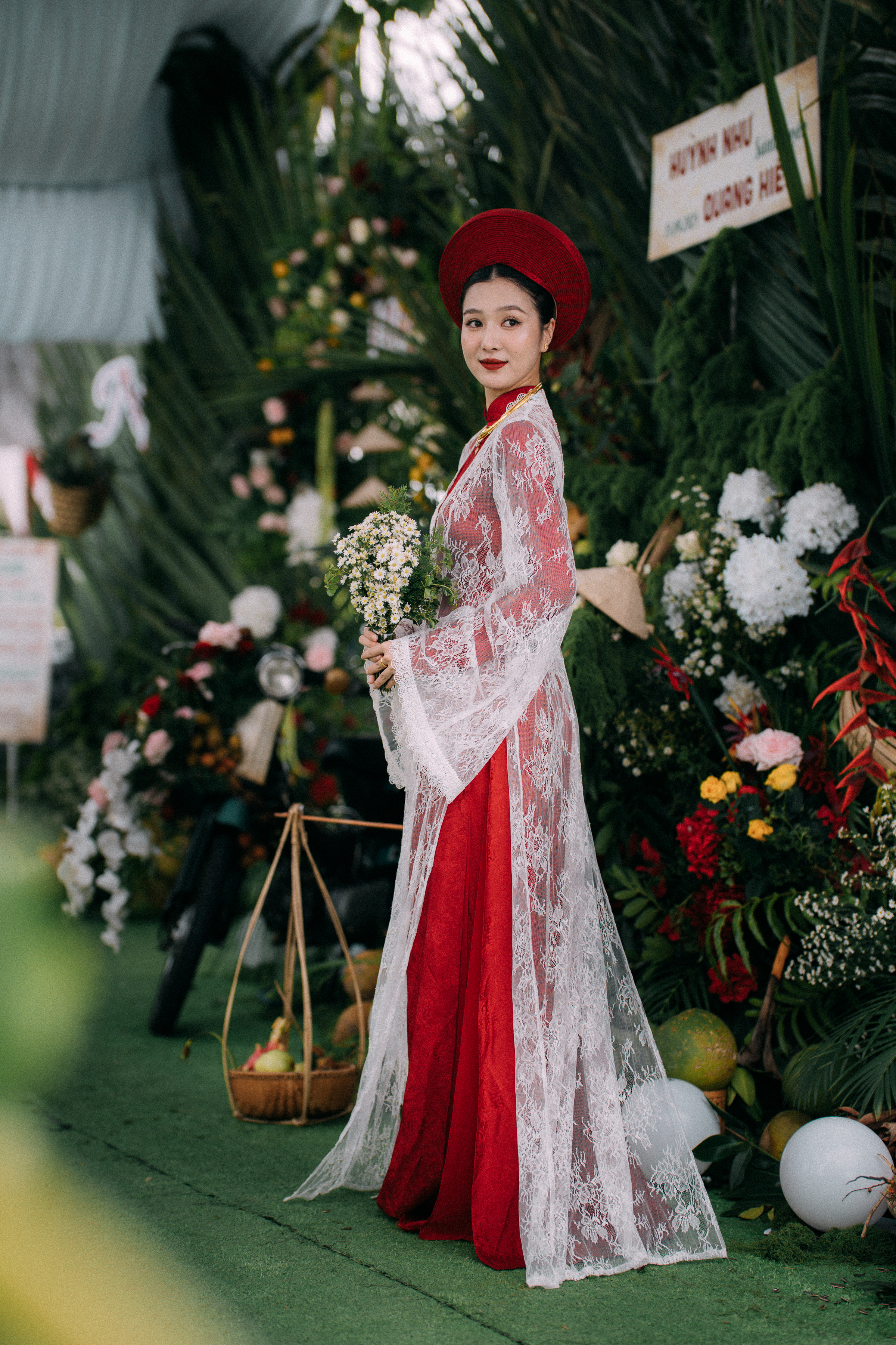 Lễ vu quy phong cách miệt vườn của Hồ Quang Hiếu và vợ người mẫu - Ảnh 7.