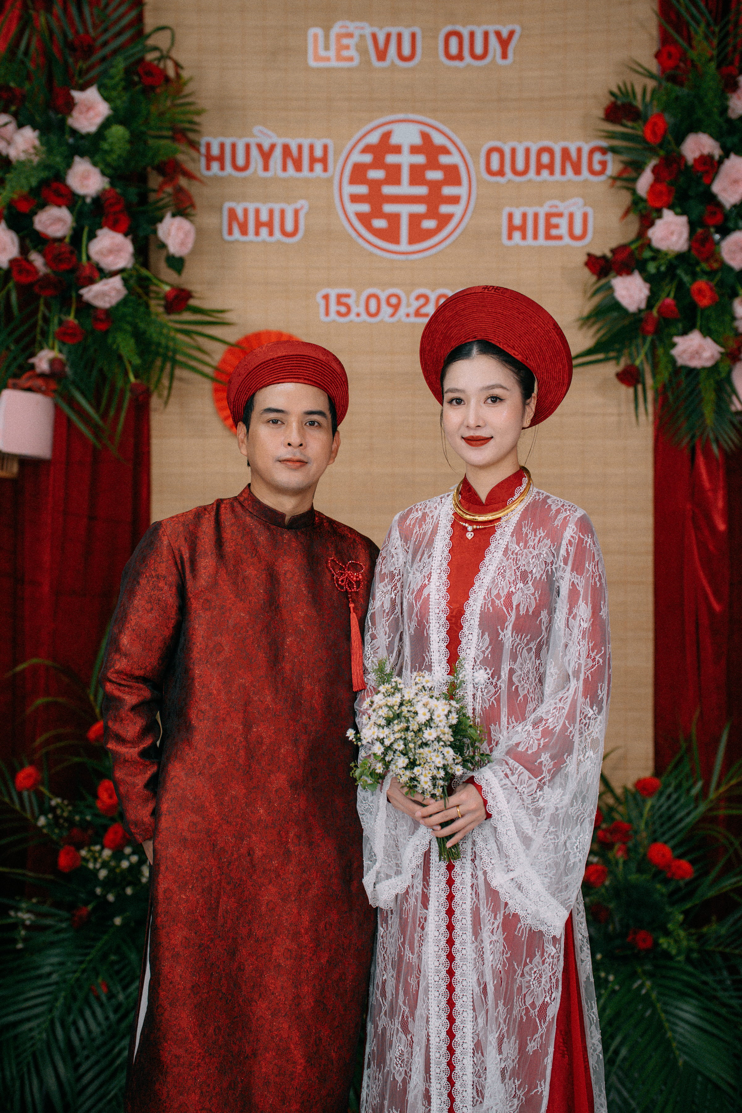 Lễ vu quy phong cách miệt vườn của Hồ Quang Hiếu và vợ người mẫu - Ảnh 1.