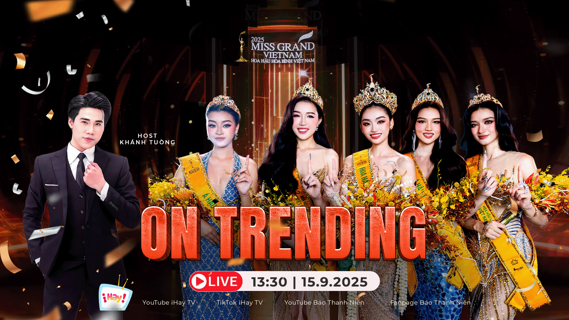 ON TRENDING: Tân Hoa hậu Hòa bình Việt Nam 2025 cùng dàn Á hậu tiết lộ chuyện hậu trường - Ảnh 1.