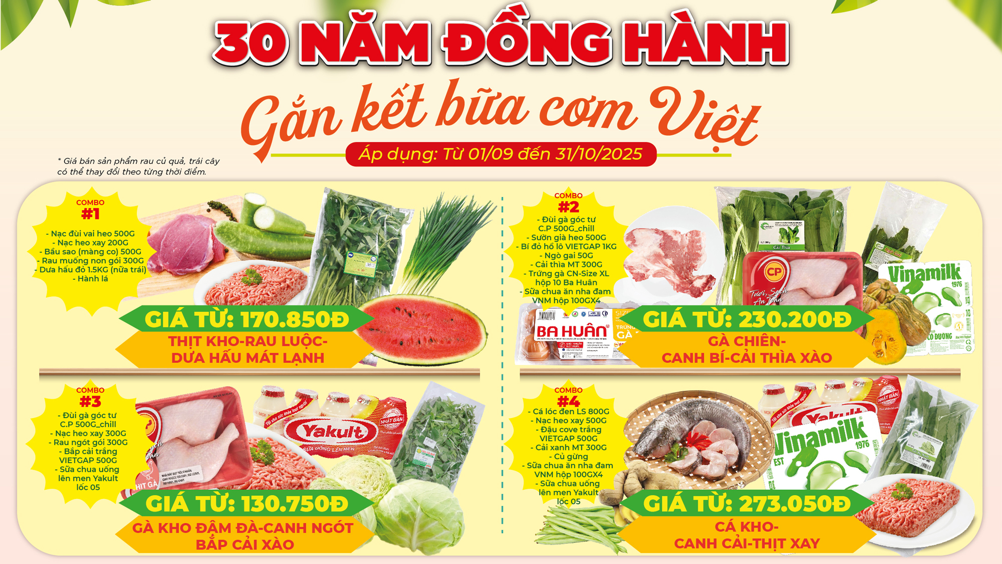 Hệ thống bán lẻ SATRA tung combo ‘đi chợ hộ’ nhân kỷ niệm 30 năm thành lập- Ảnh 1.
