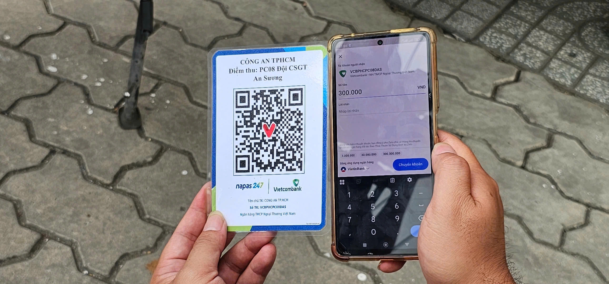 Nộp phạt giao thông qua QR tại chỗ, người dân TP.HCM khen tiện lợi- Ảnh 4.