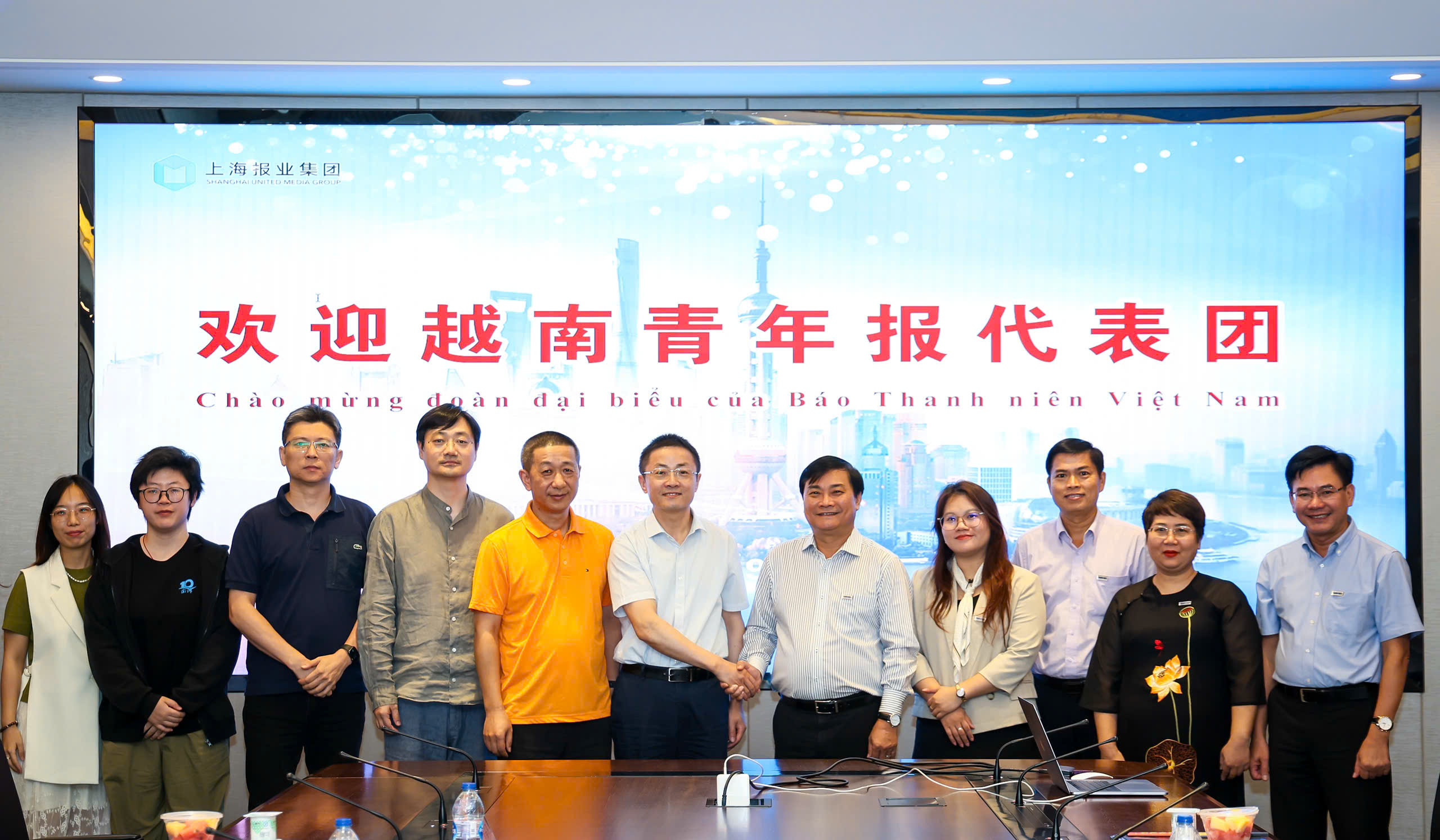 Báo Thanh Niên trao đổi hợp tác công nghệ truyền thông số với báo chí Thượng Hải- Ảnh 5.