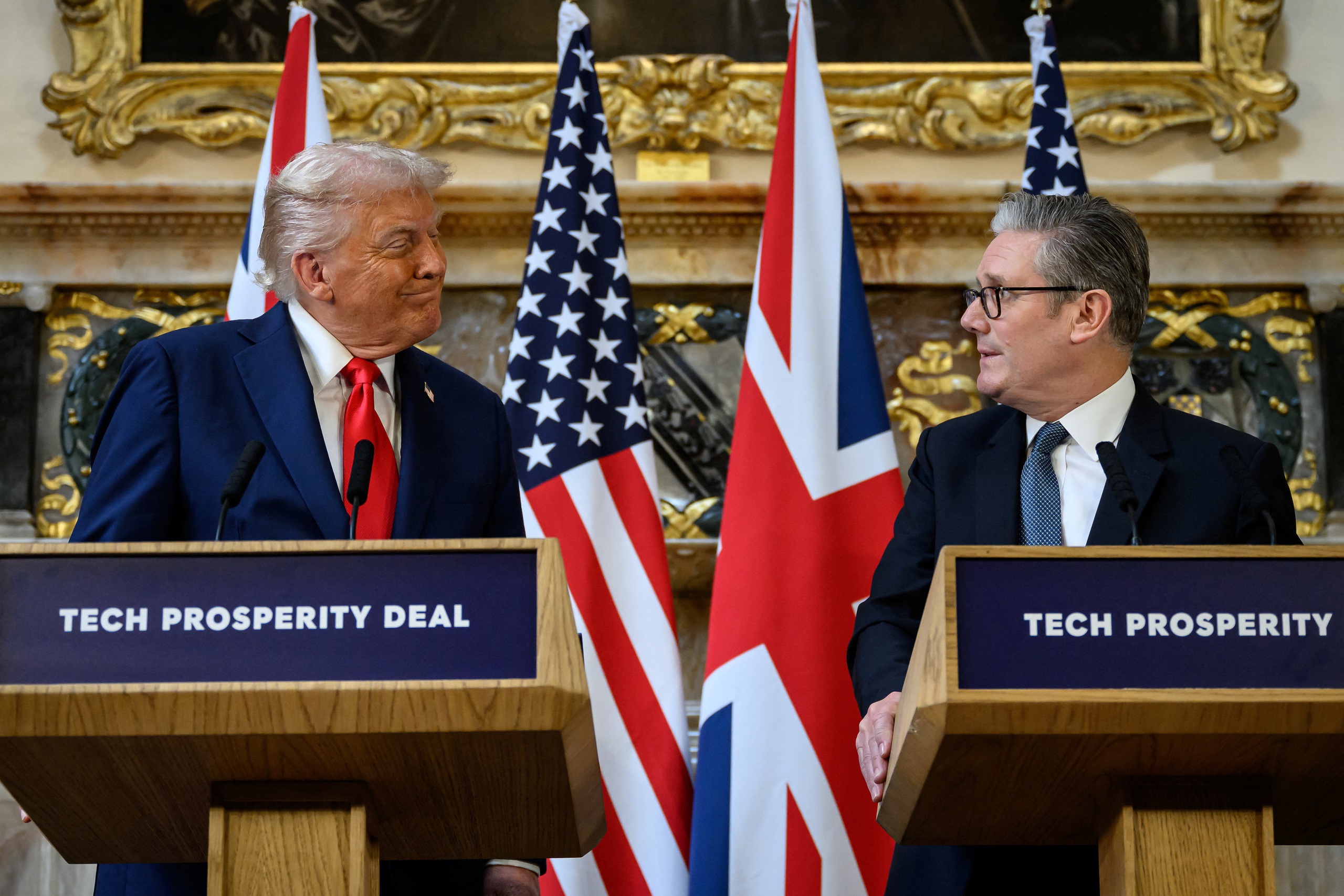 Tổng thống Trump, Thủ tướng S…