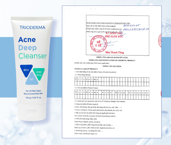 Review sữa rửa mặt Trioderma Acne Deep Cleanser c&oacute; gi&uacute;p sạch s&acirc;u, hỗ trợ giảm mụn?- Ảnh 8.
