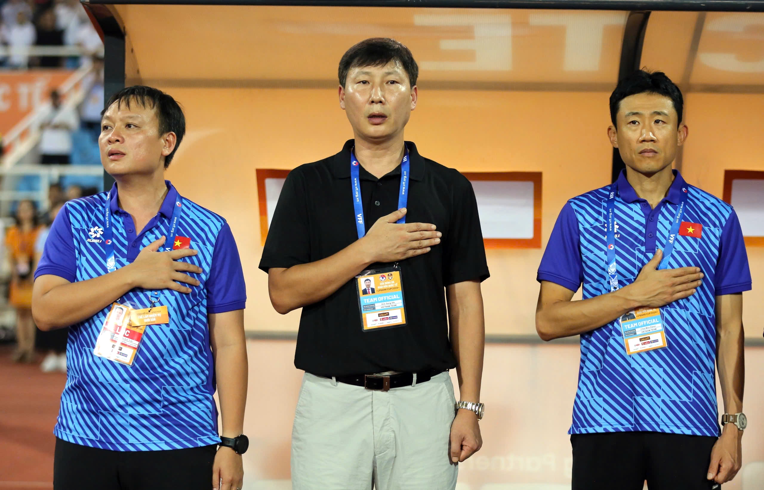 Vietnams U.23-laguppställning: När Mr. Kim utmanade sitt lag! - Foto 3. Đội hình xuất phát U.23 Việt Nam: Khi ông Kim thách thức quân… mình!- Ảnh 3.