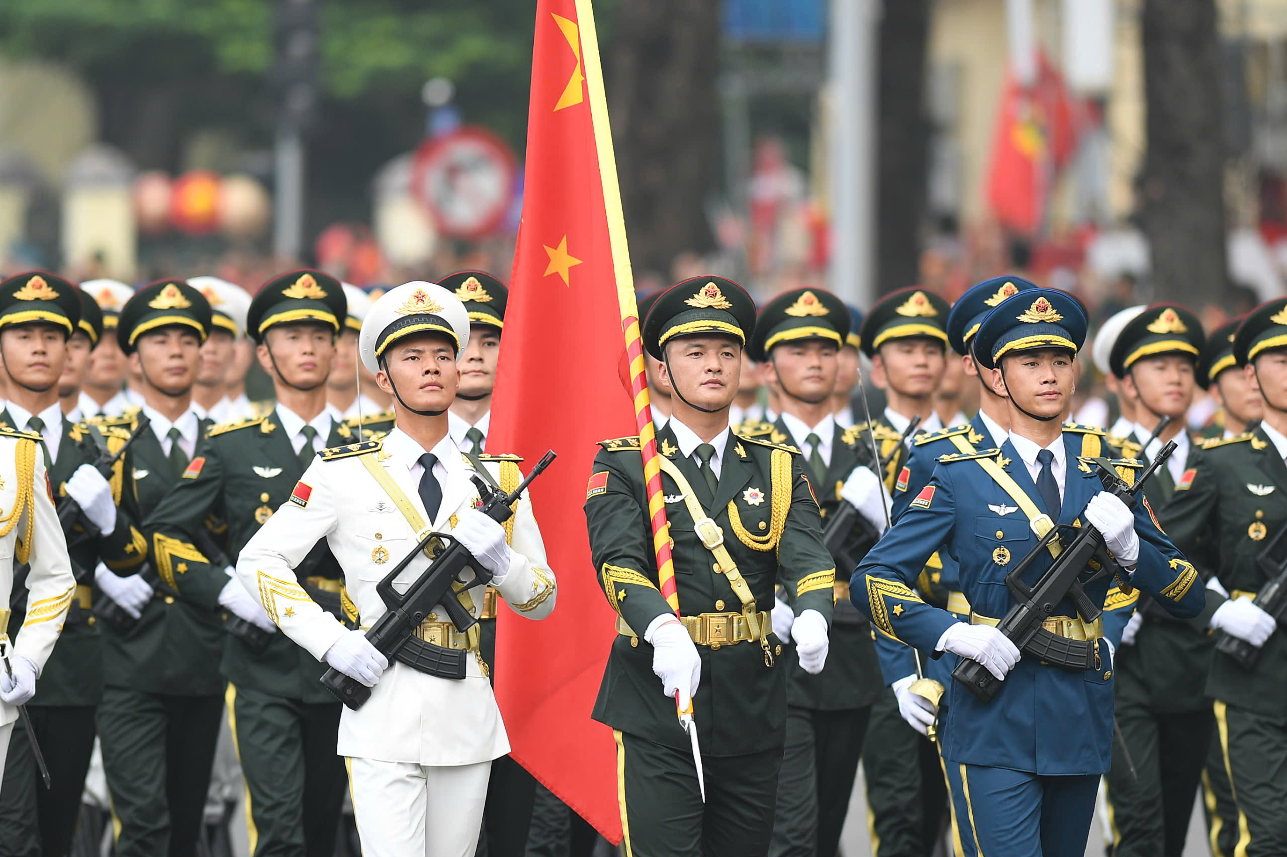 Toàn cảnh lễ diễu binh , diễu hành kỷ niệm 80 năm Quốc khánh 2 . 9 - Ảnh 22. Toàn cảnh lễ diễu binh , diễu hành kỷ niệm 80 năm Quốc khánh 2 . 9 - Ảnh 22.
