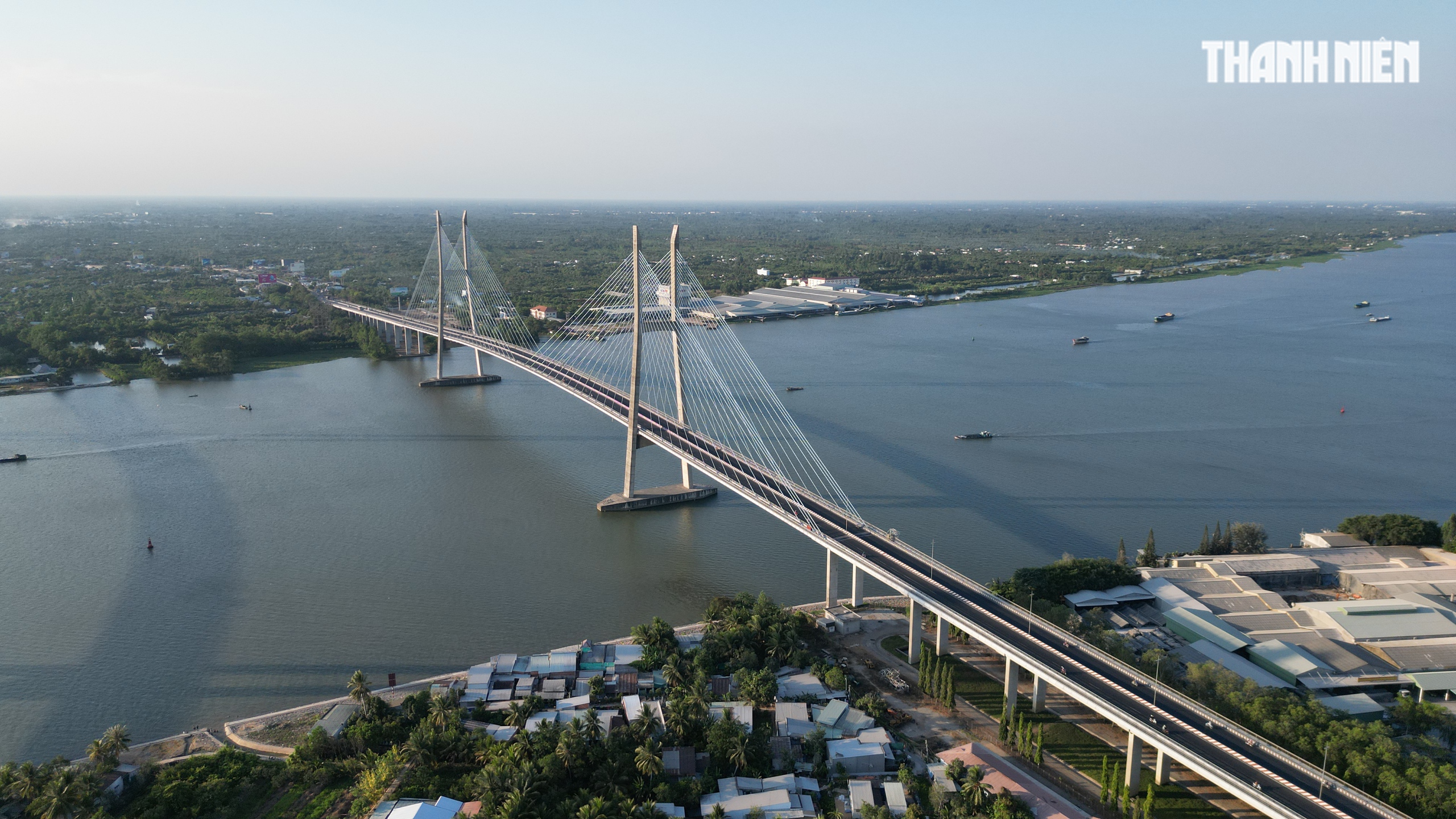 Những cây cầu ngàn tỉ nối Vĩnh Long và các tỉnh, thành Tây Nam bộ - Ảnh 1.