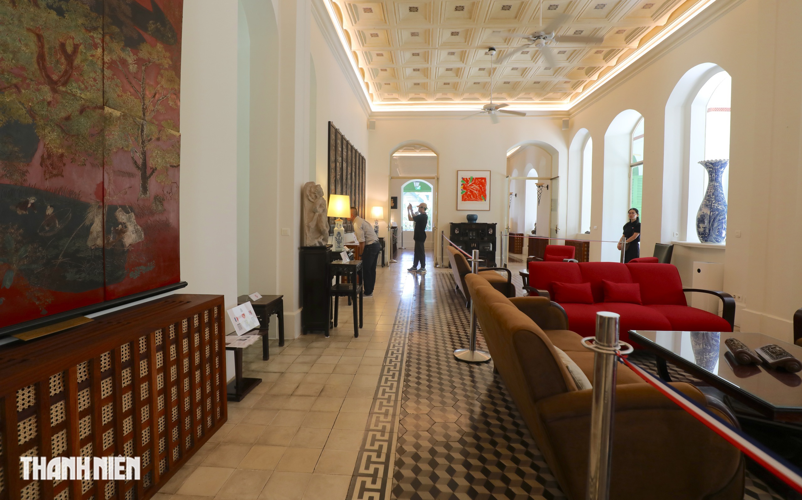 Dinh thự Ph&aacute;p hơn 150 tuổi đẹp lộng lẫy, nằm giữa trung t&acirc;m phường S&agrave;i G&ograve;n - Ảnh 4.